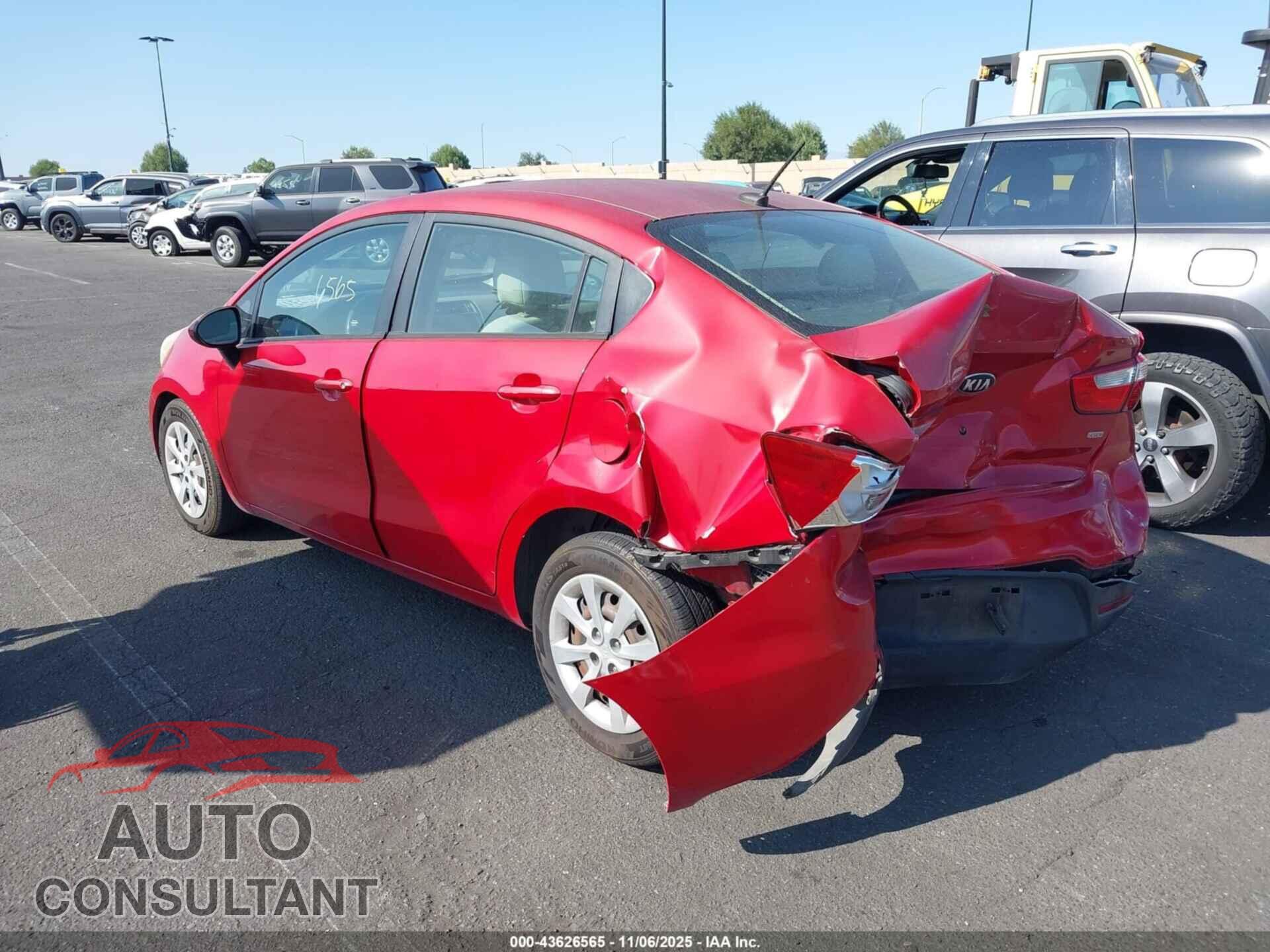 KIA RIO 2013 - KNADM4A35D6234401