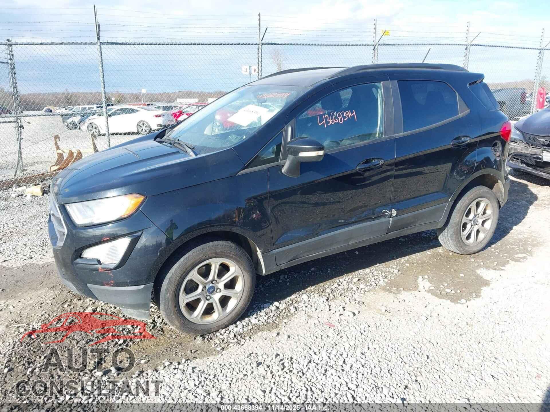 FORD ECOSPORT 2020 - MAJ6S3GL6LC341644