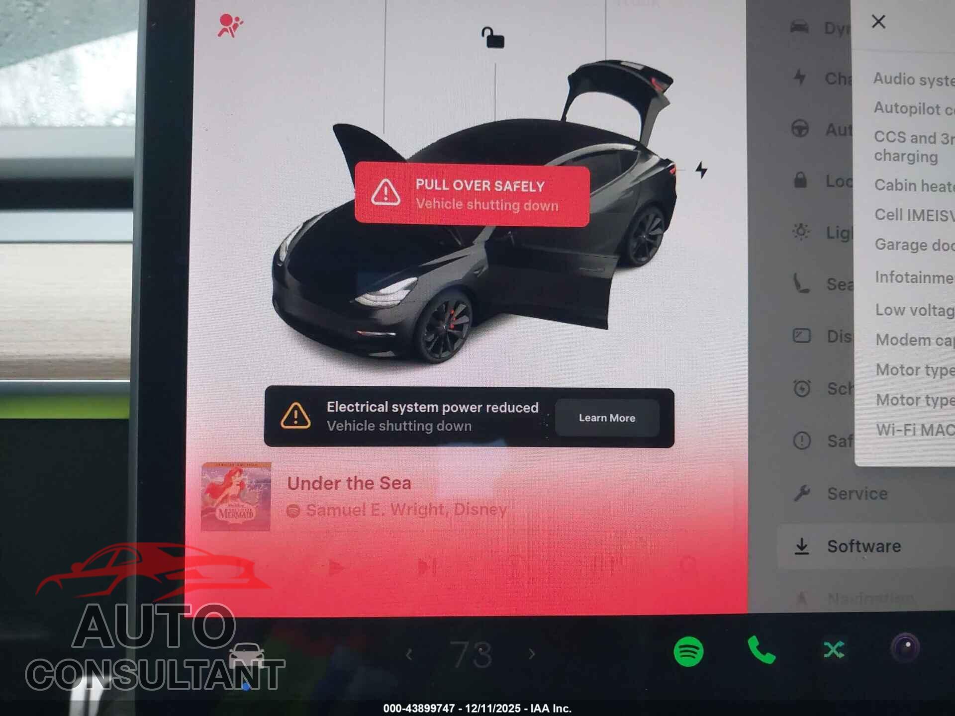TESLA MODEL 3 2020 - 5YJ3E1EC3LF623433
