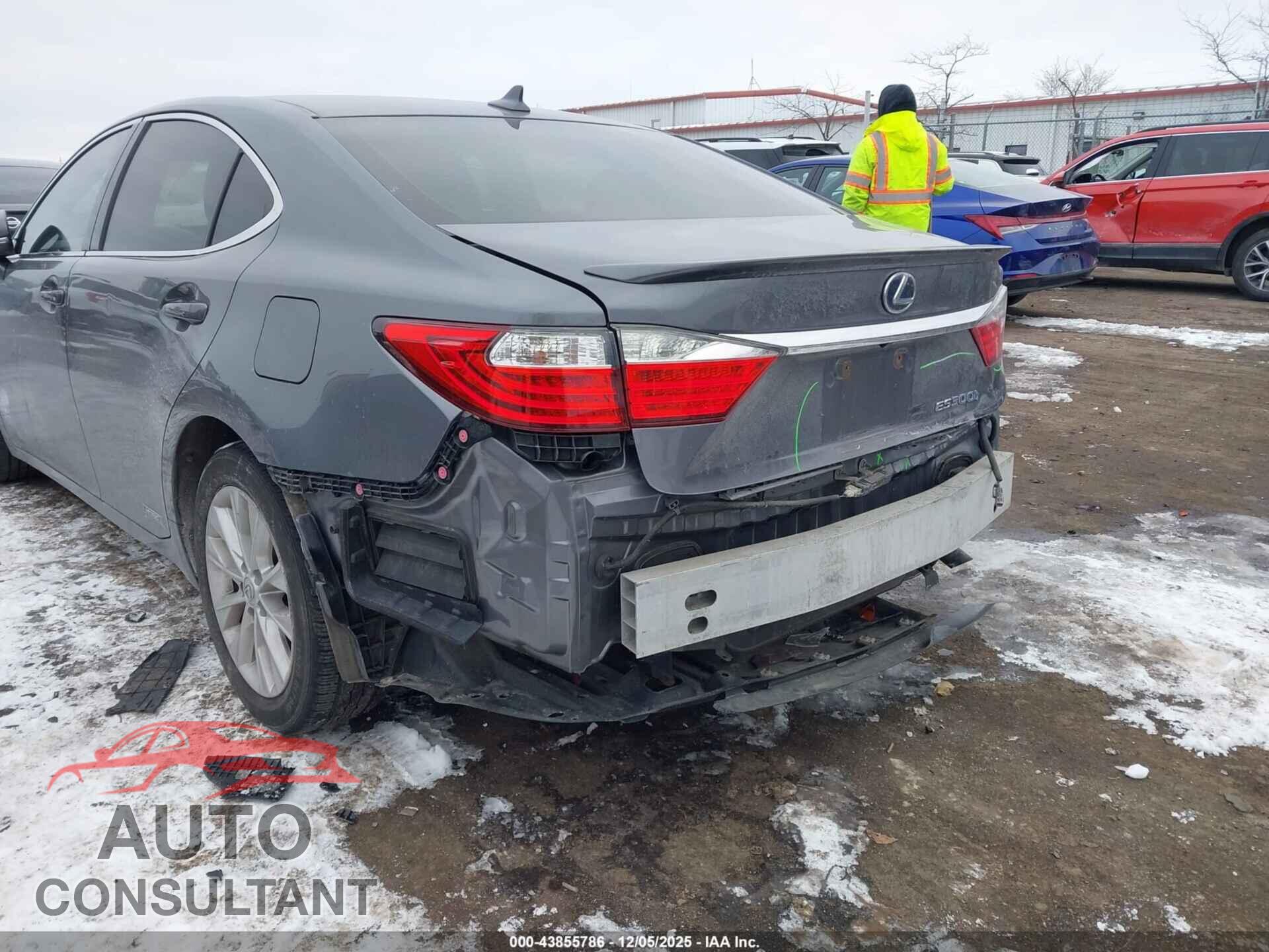 LEXUS ES 300H 2013 - JTHBW1GG2D2016550
