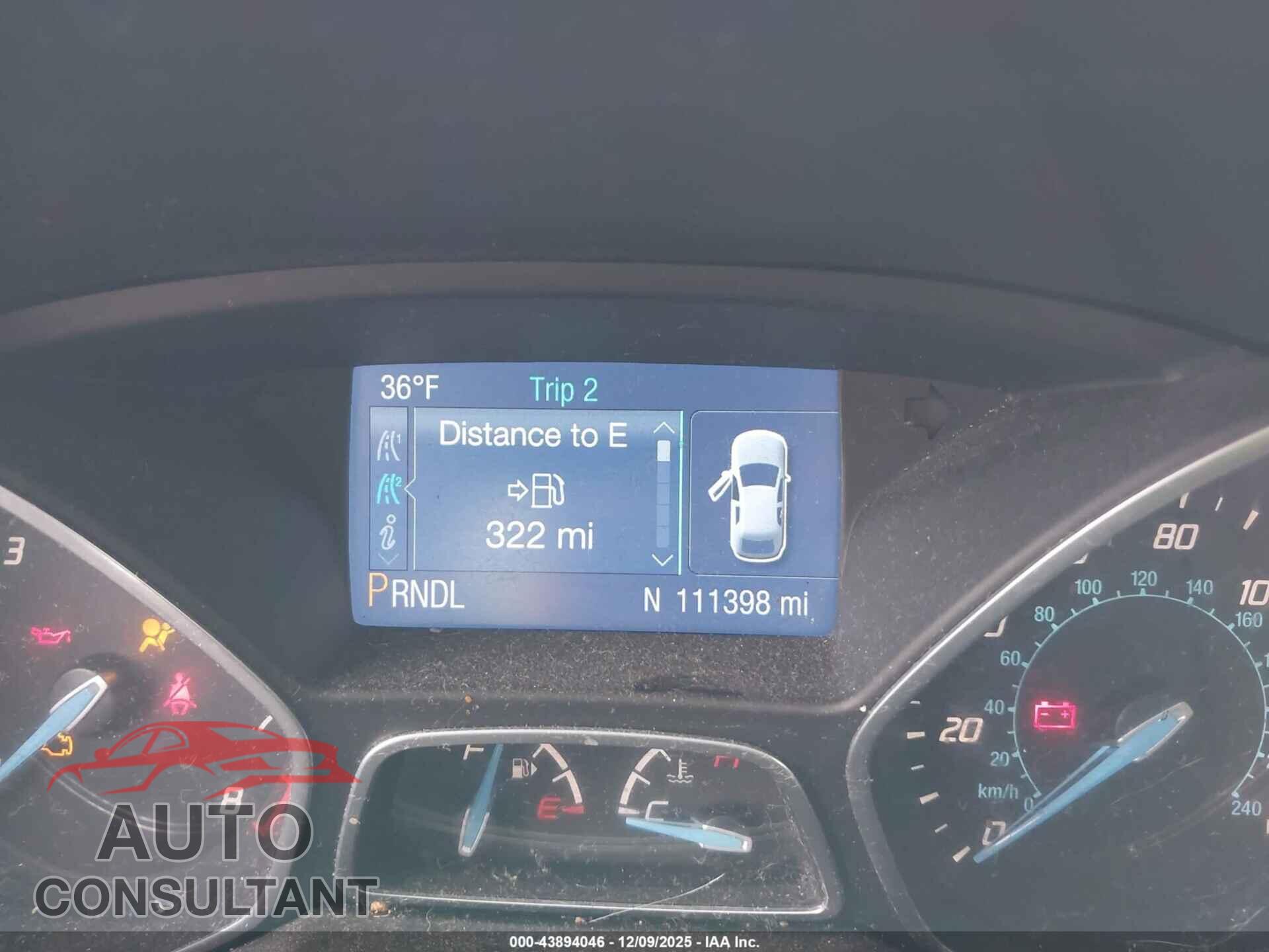 FORD FOCUS 2014 - 1FADP3F27EL370106