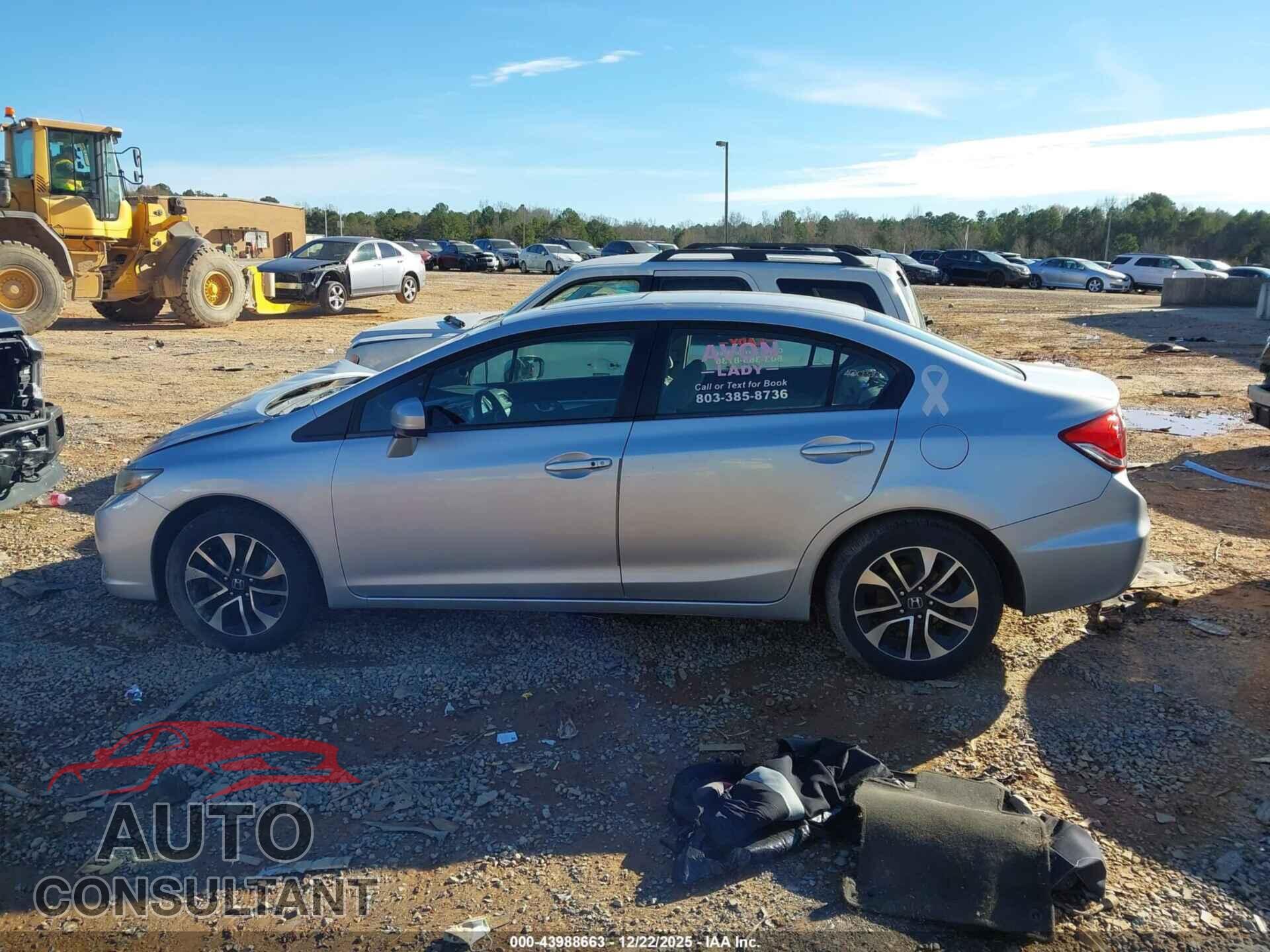 HONDA CIVIC 2015 - 19XFB2F83FE089818