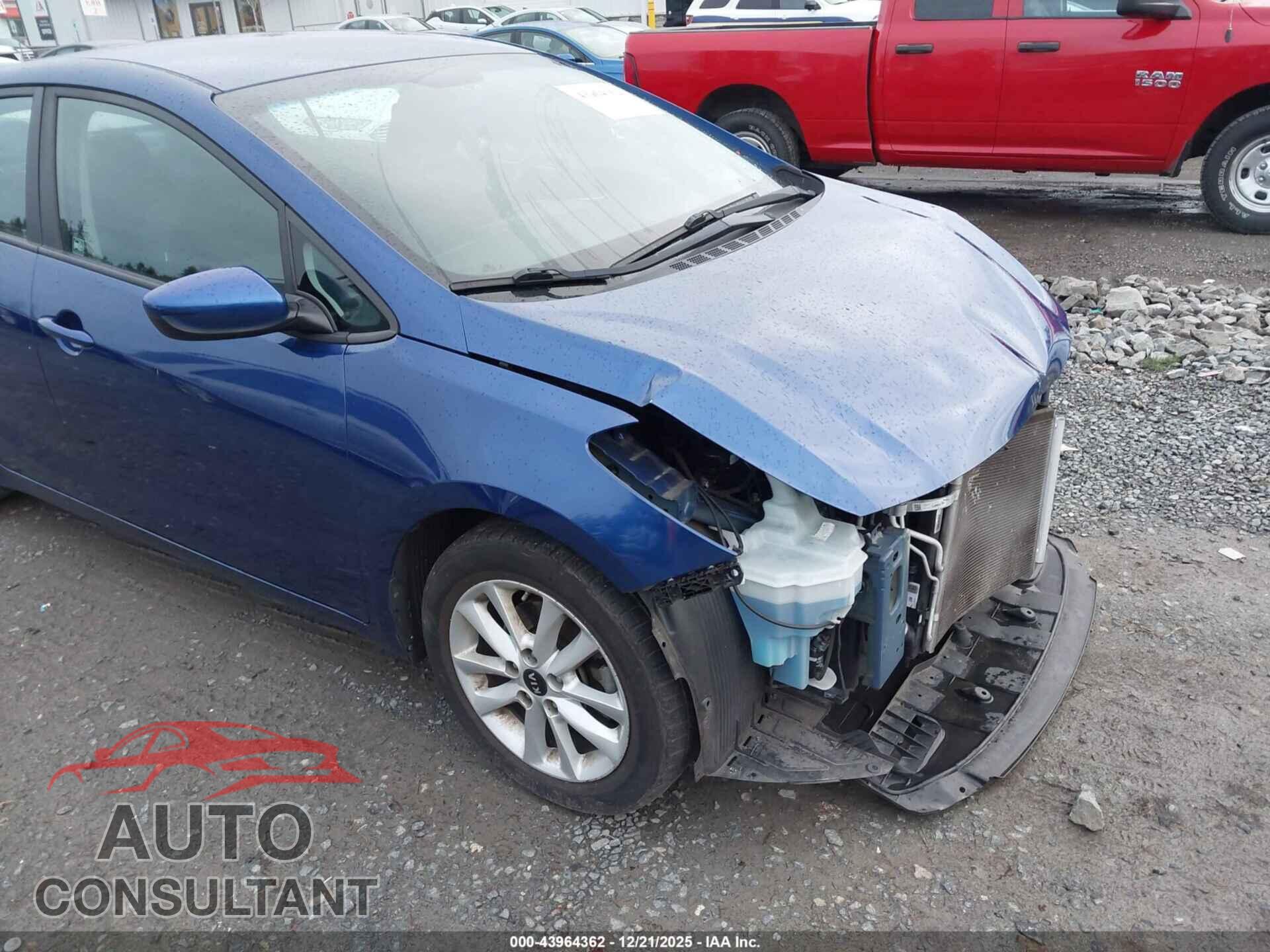 KIA FORTE 2017 - 3KPFL4A74HE153116