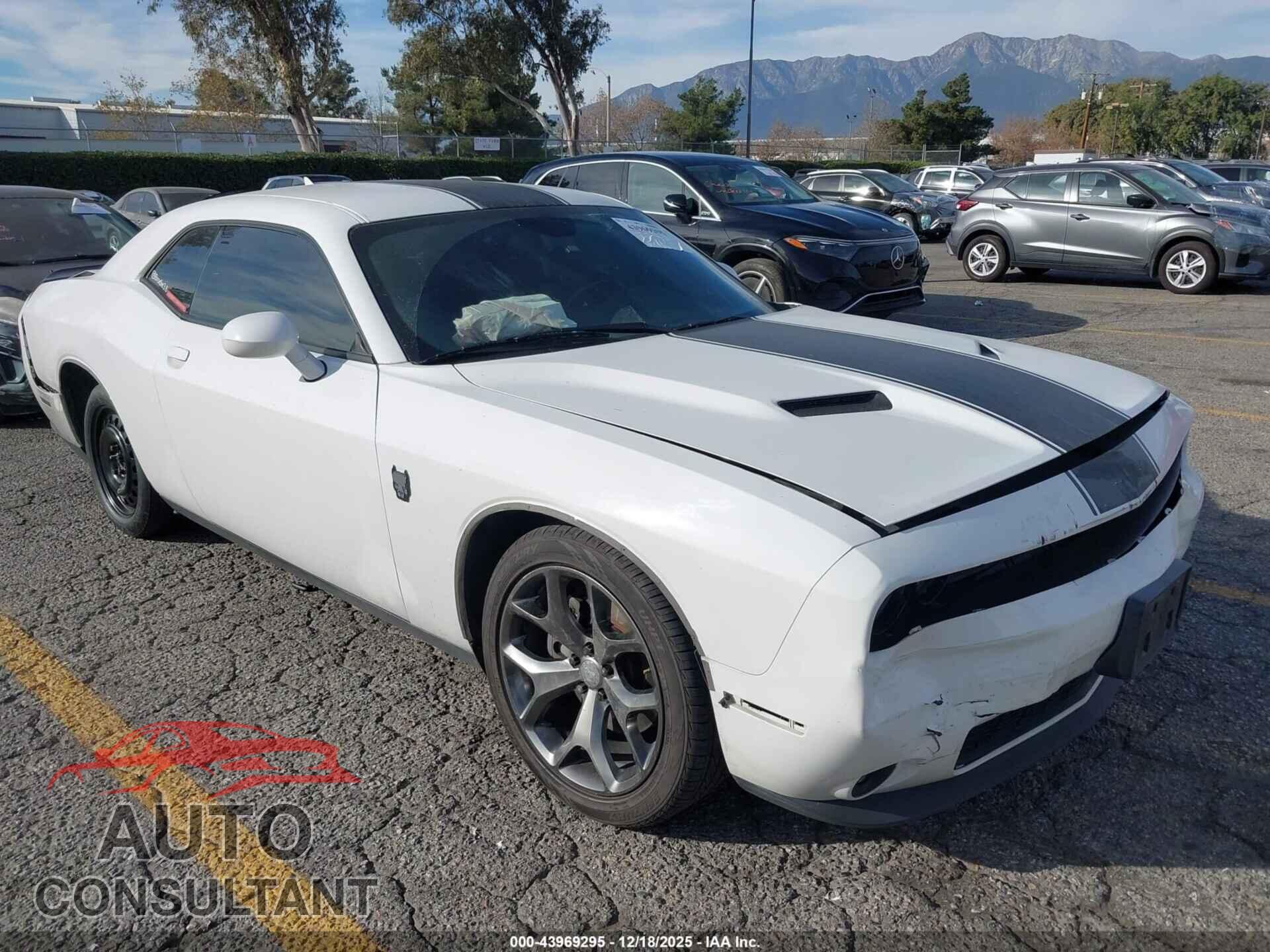 DODGE CHALLENGER 2016 - 2C3CDZAG1GH329625