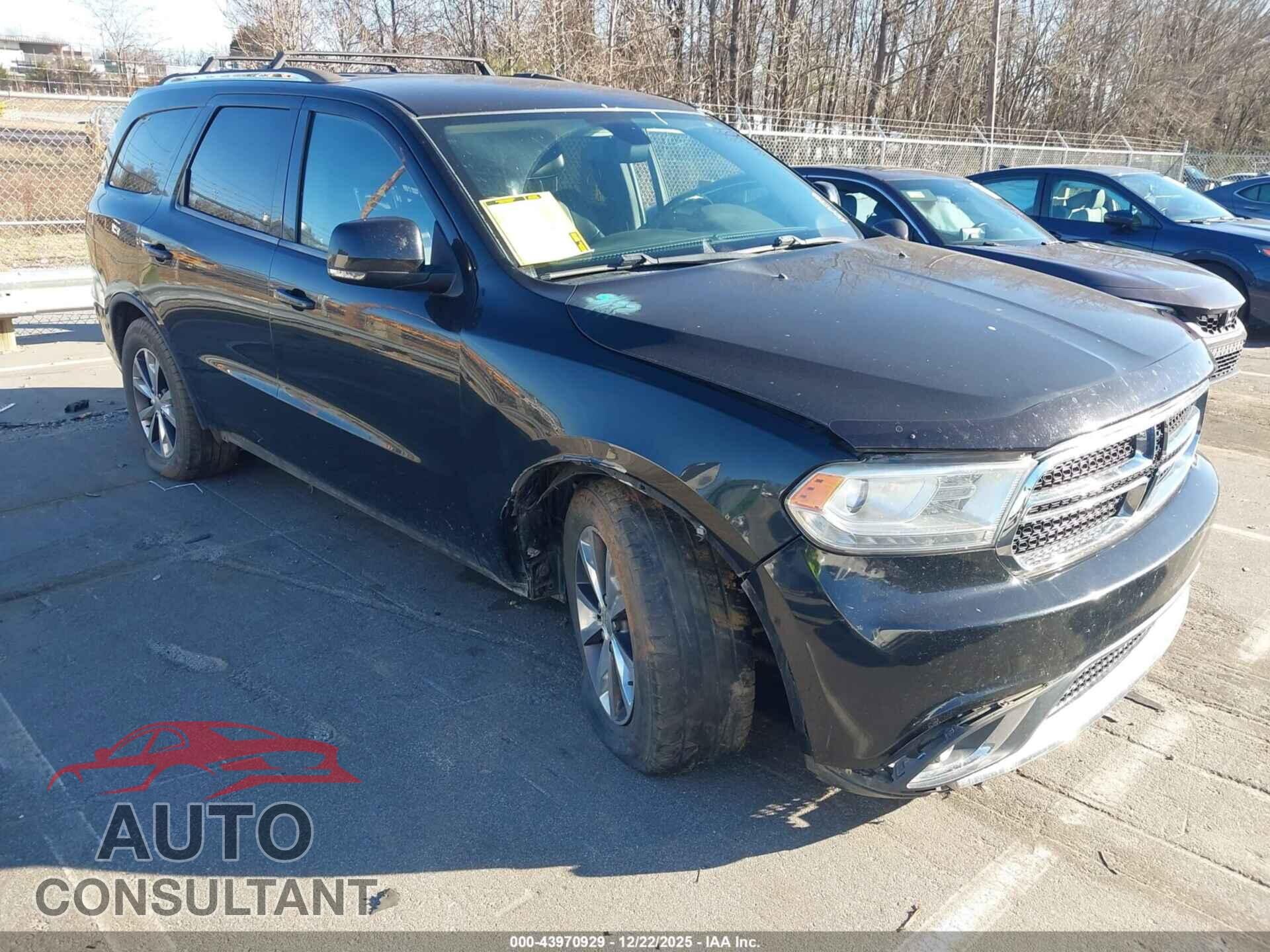 DODGE DURANGO 2016 - 1C4RDHDG5GC361430