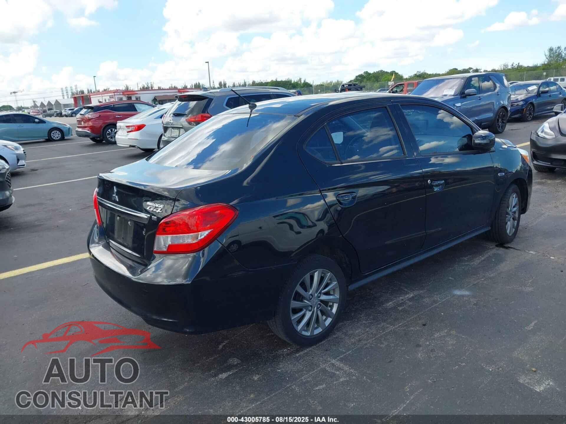 MITSUBISHI MIRAGE G4 2019 - ML32F4FJ6KHF11687