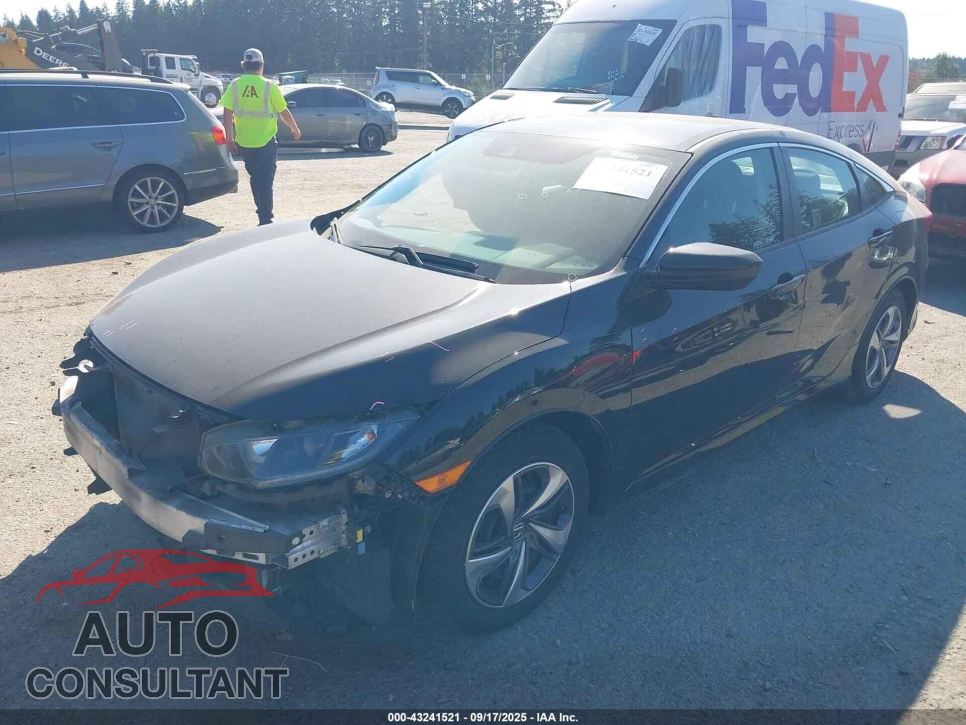 HONDA CIVIC 2019 - 2HGFC2F62KH521259