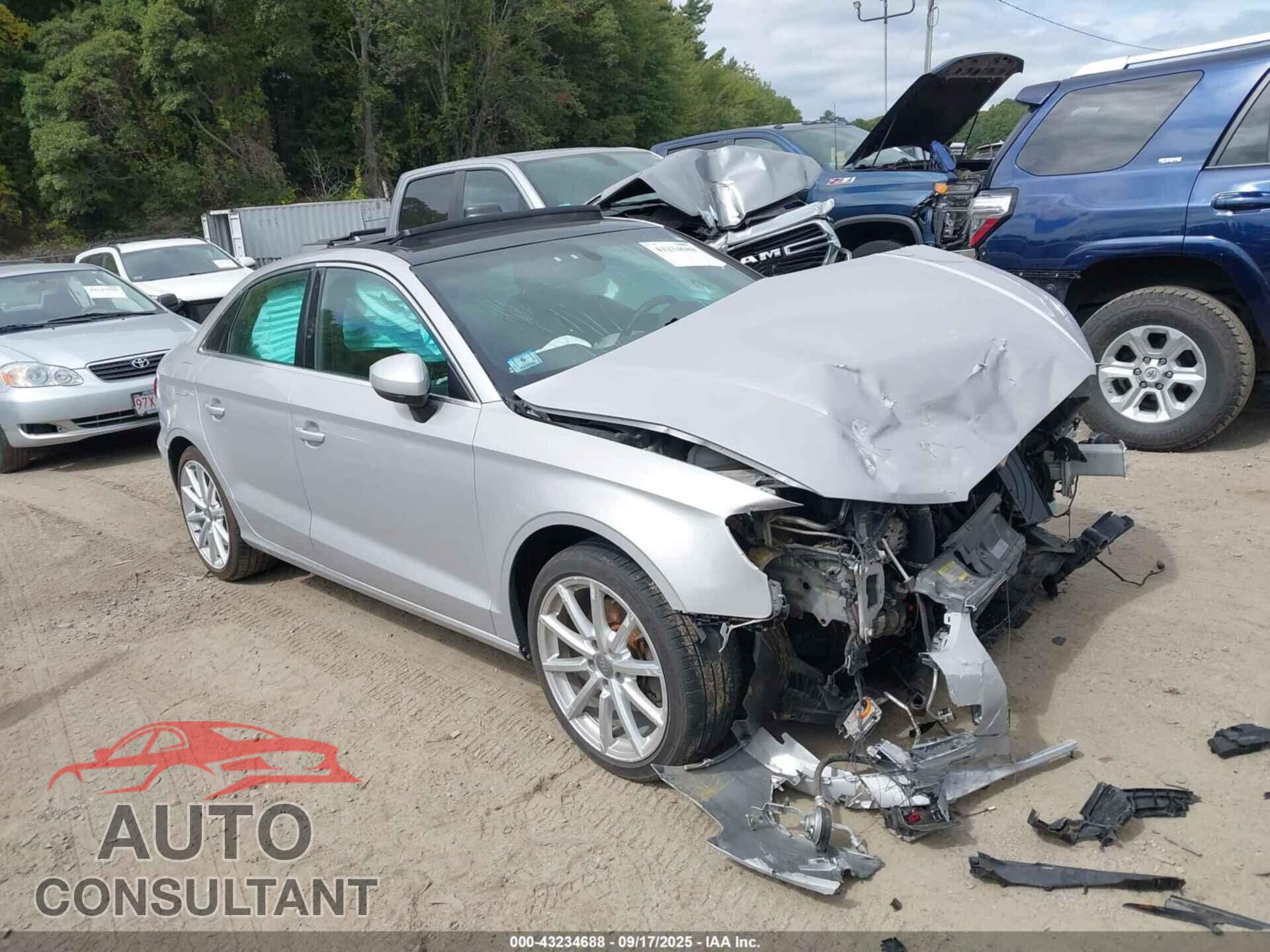 AUDI A3 2015 - WAUEFGFF3F1104488