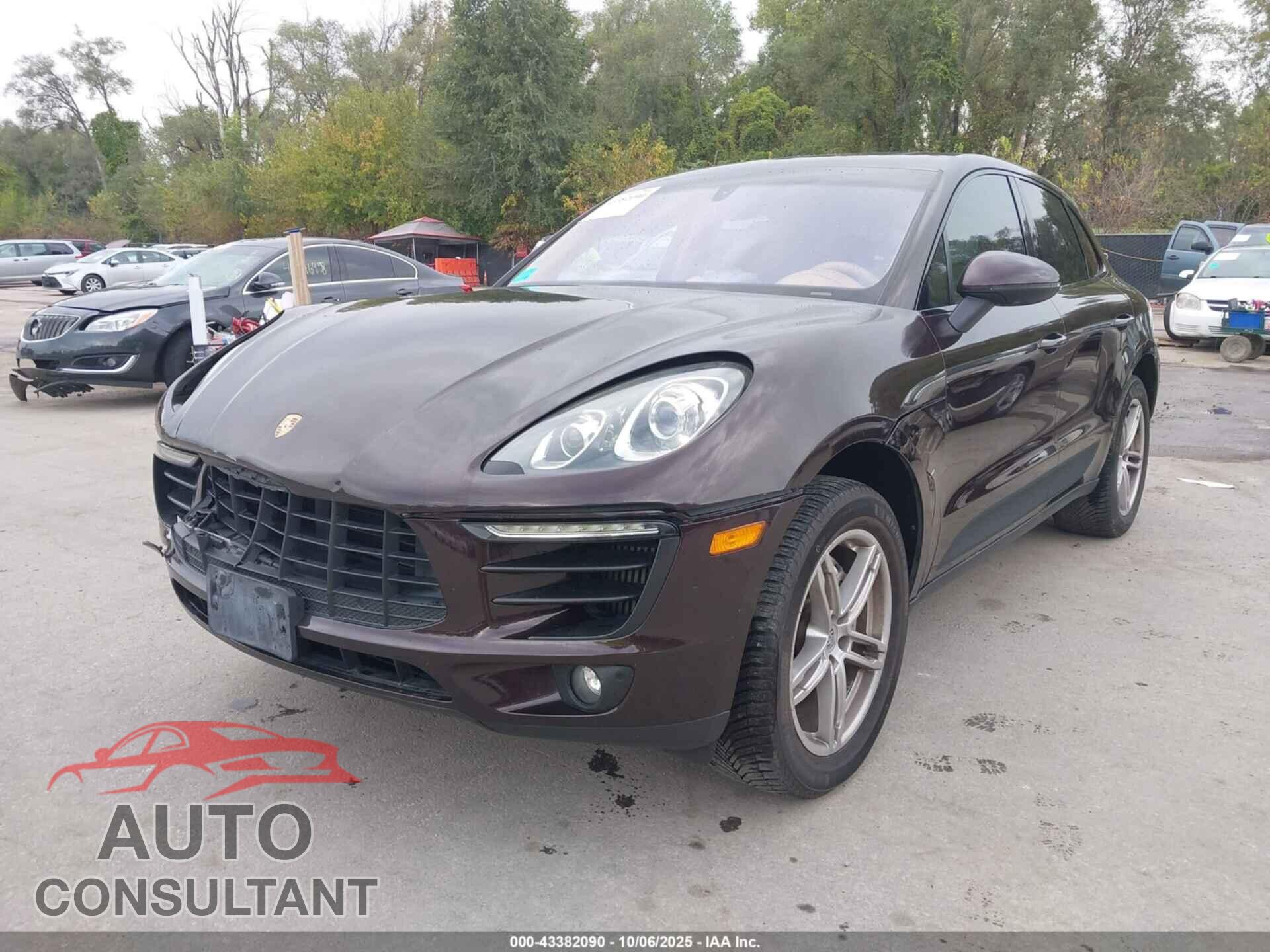 PORSCHE MACAN 2015 - WP1AB2A57FLB61696