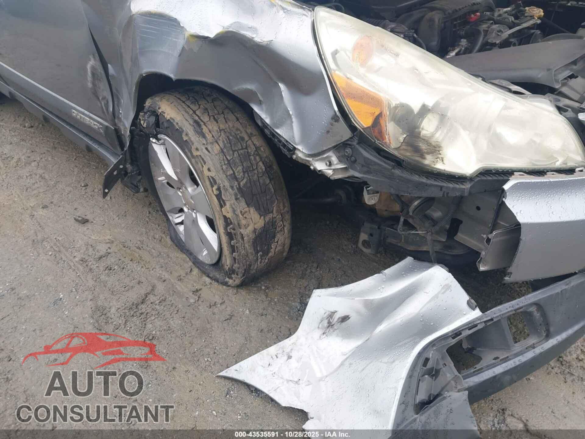 SUBARU OUTBACK 2011 - 4S4BRBCC5B3339334