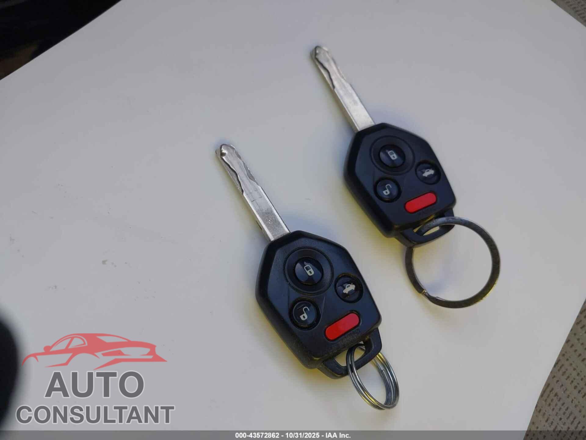 SUBARU OUTBACK 2014 - 4S4BRBAC2E3300661