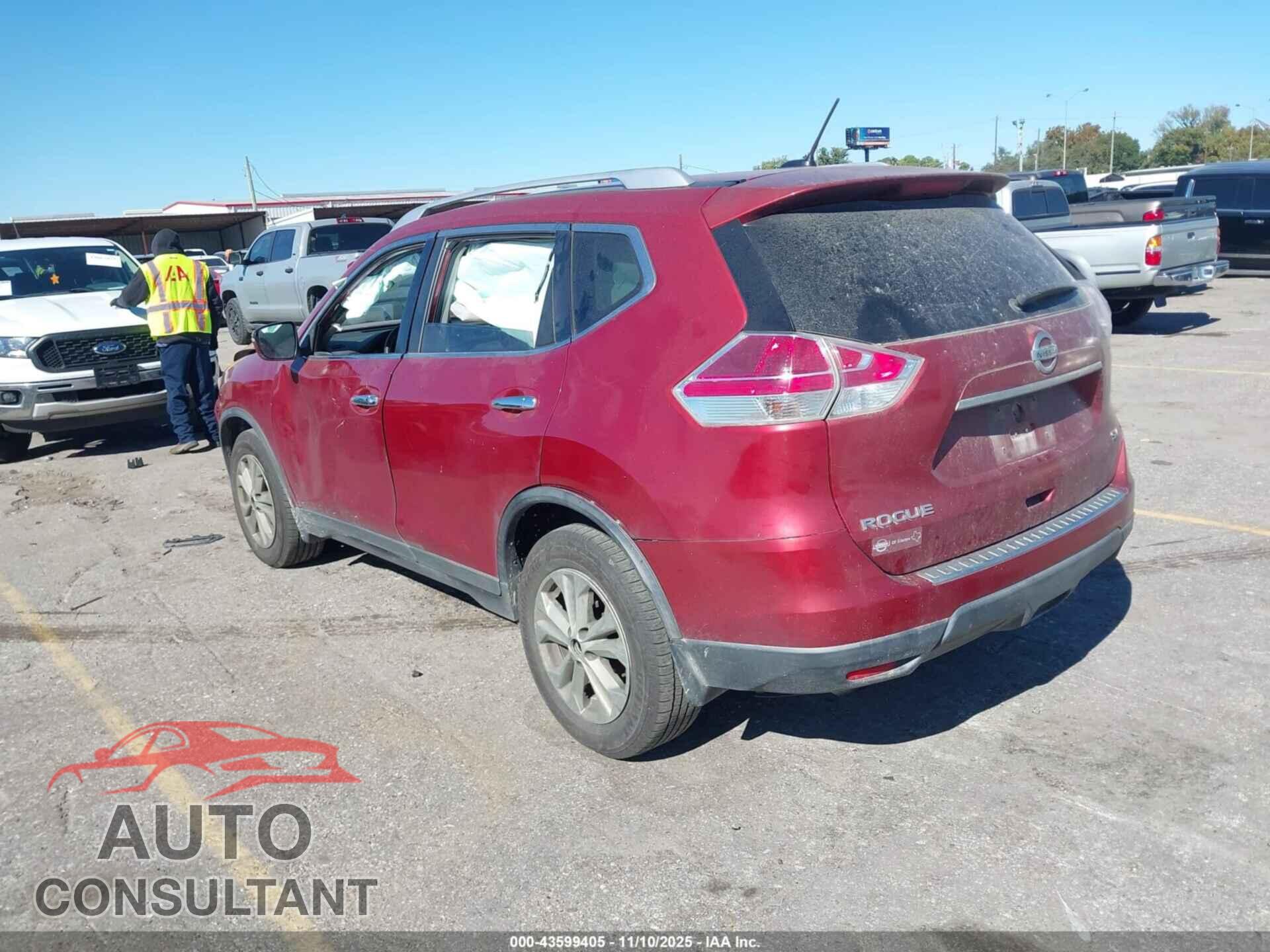 NISSAN ROGUE 2016 - KNMAT2MT2GP656410