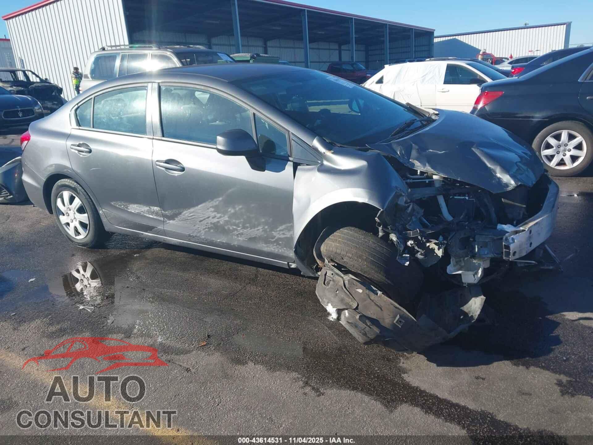 HONDA CIVIC 2013 - 19XFB2F51DE076102