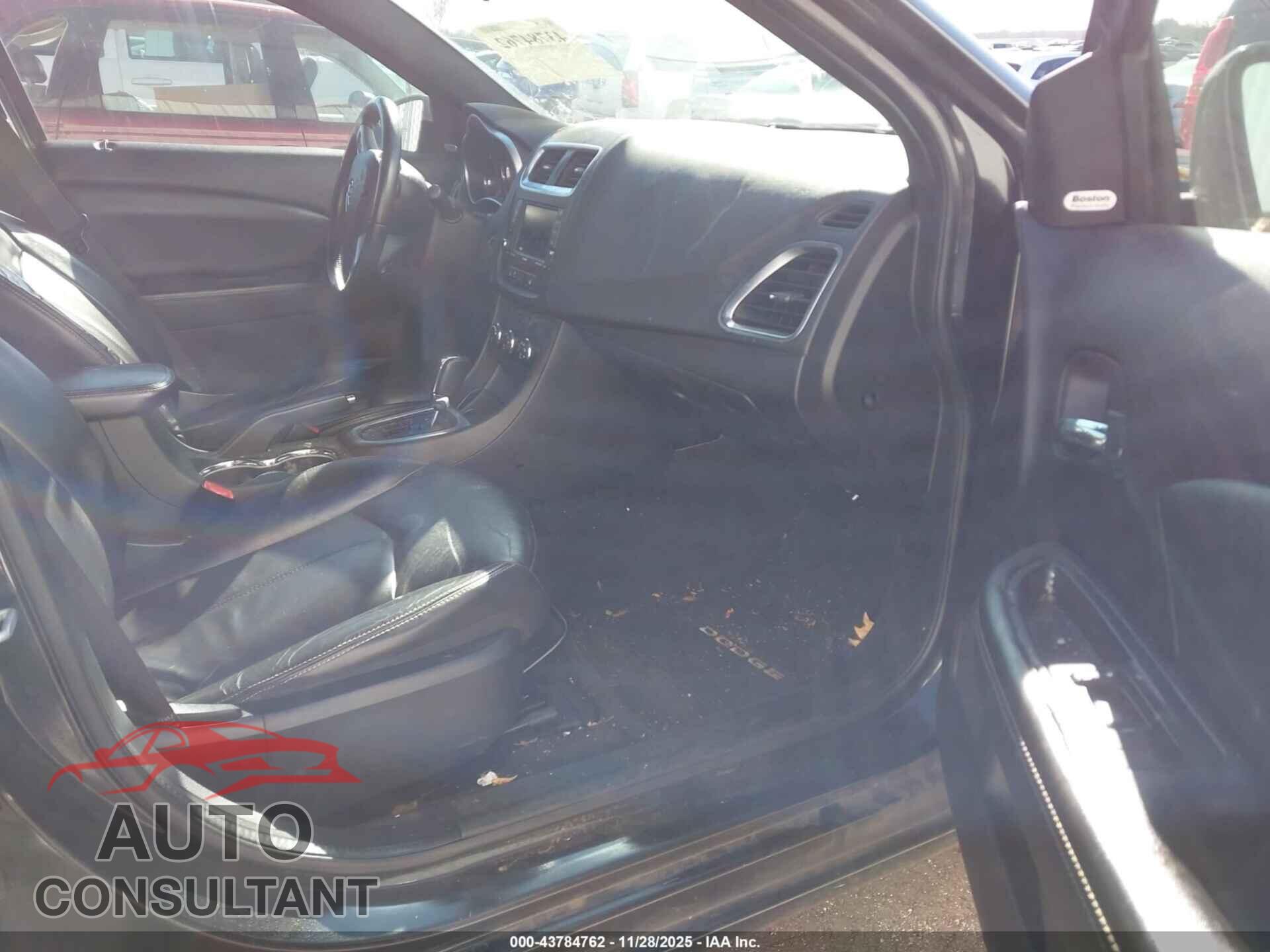 DODGE AVENGER 2011 - 1B3BD2FG6BN506937