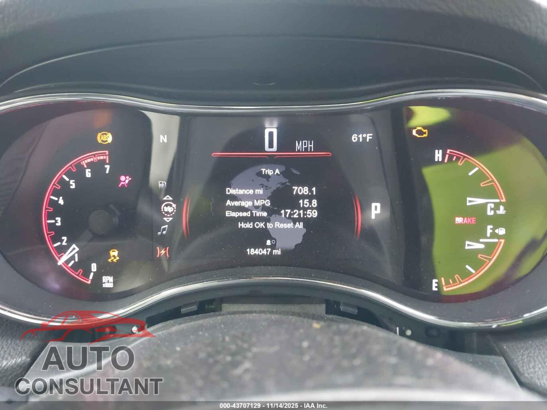 DODGE DURANGO 2014 - 1C4SDJETXEC480835