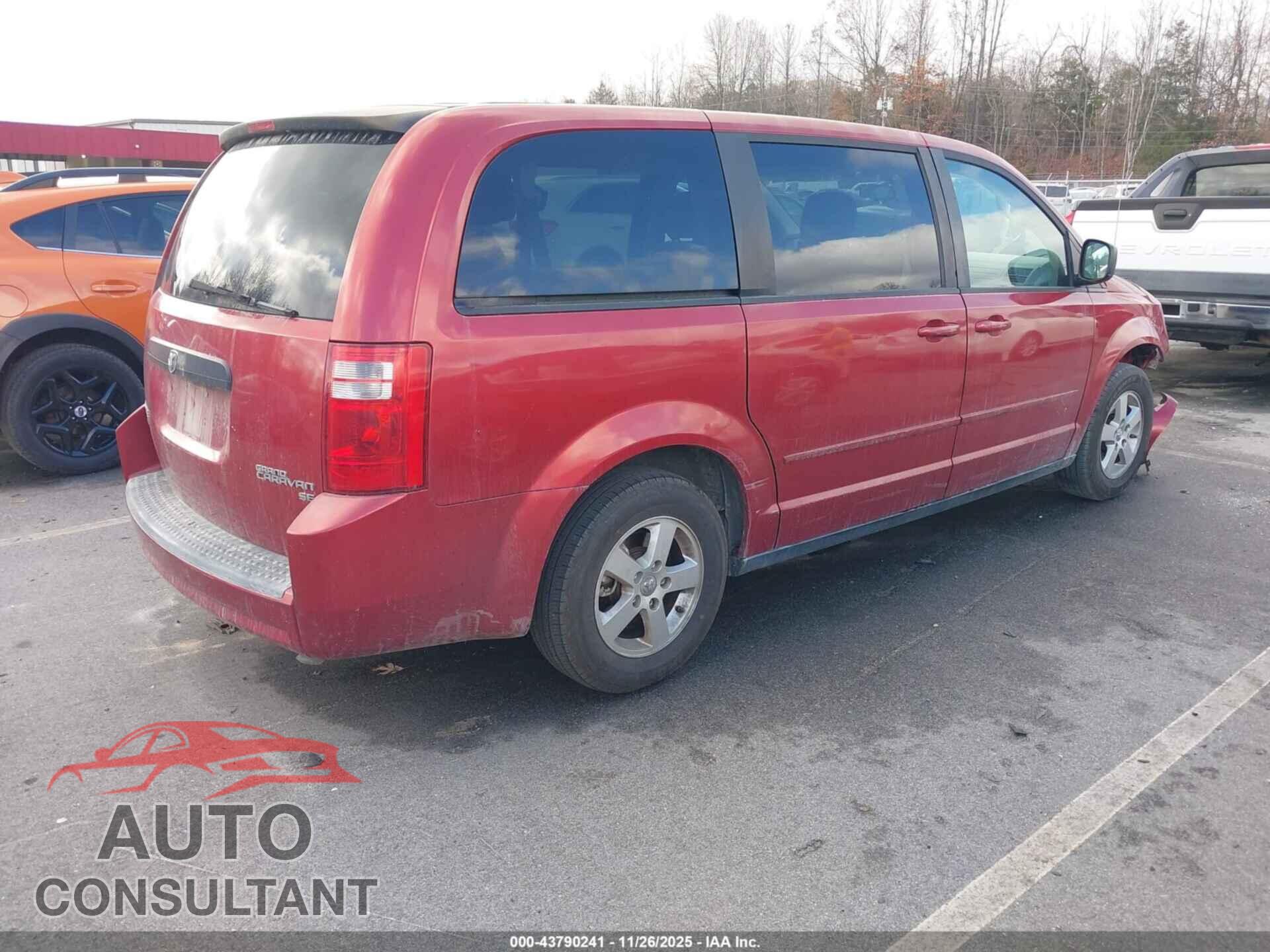 DODGE GRAND CARAVAN 2010 - 2D4RN4DE7AR112858