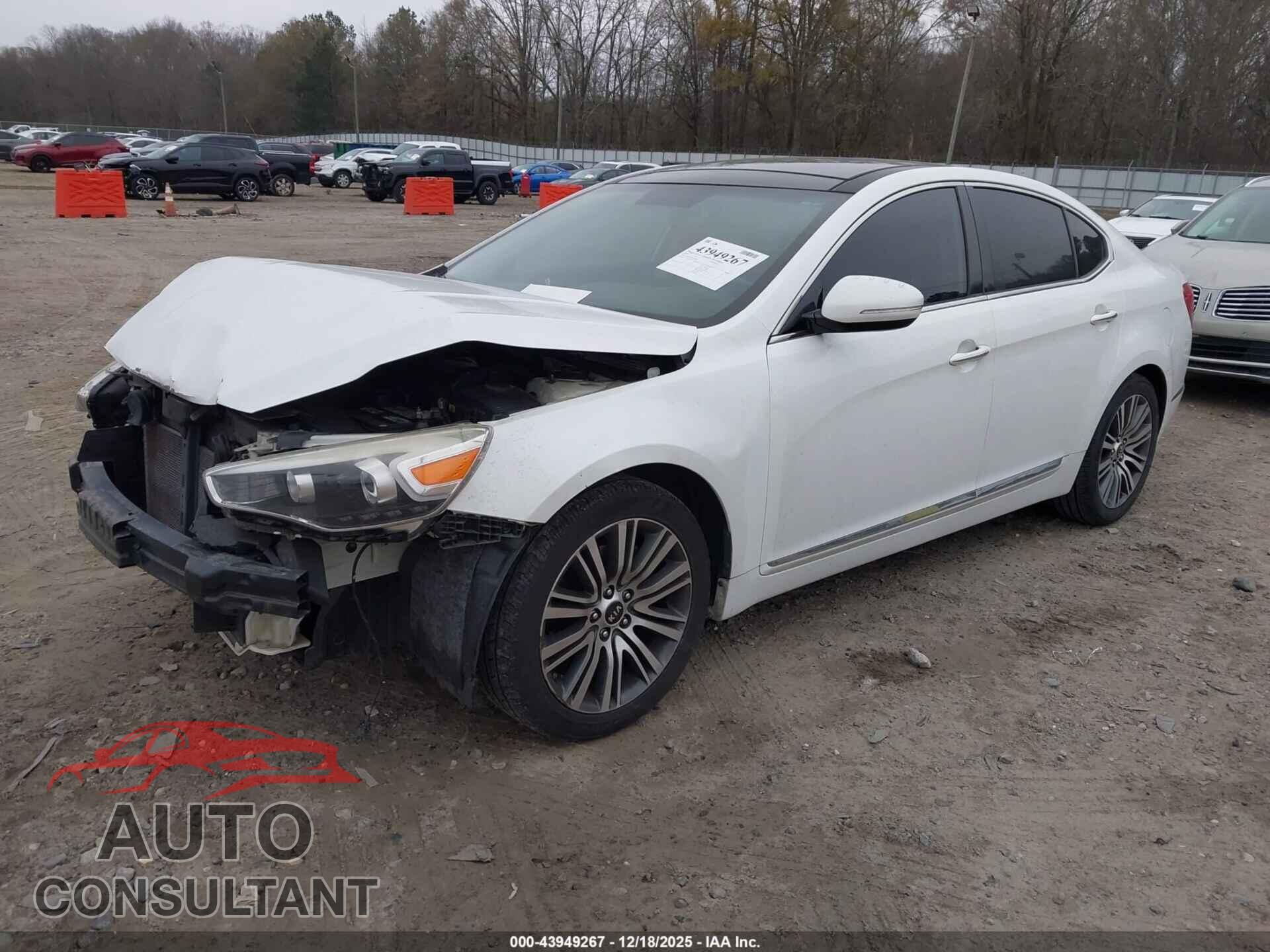 KIA CADENZA 2015 - KNALN4D71F5188405
