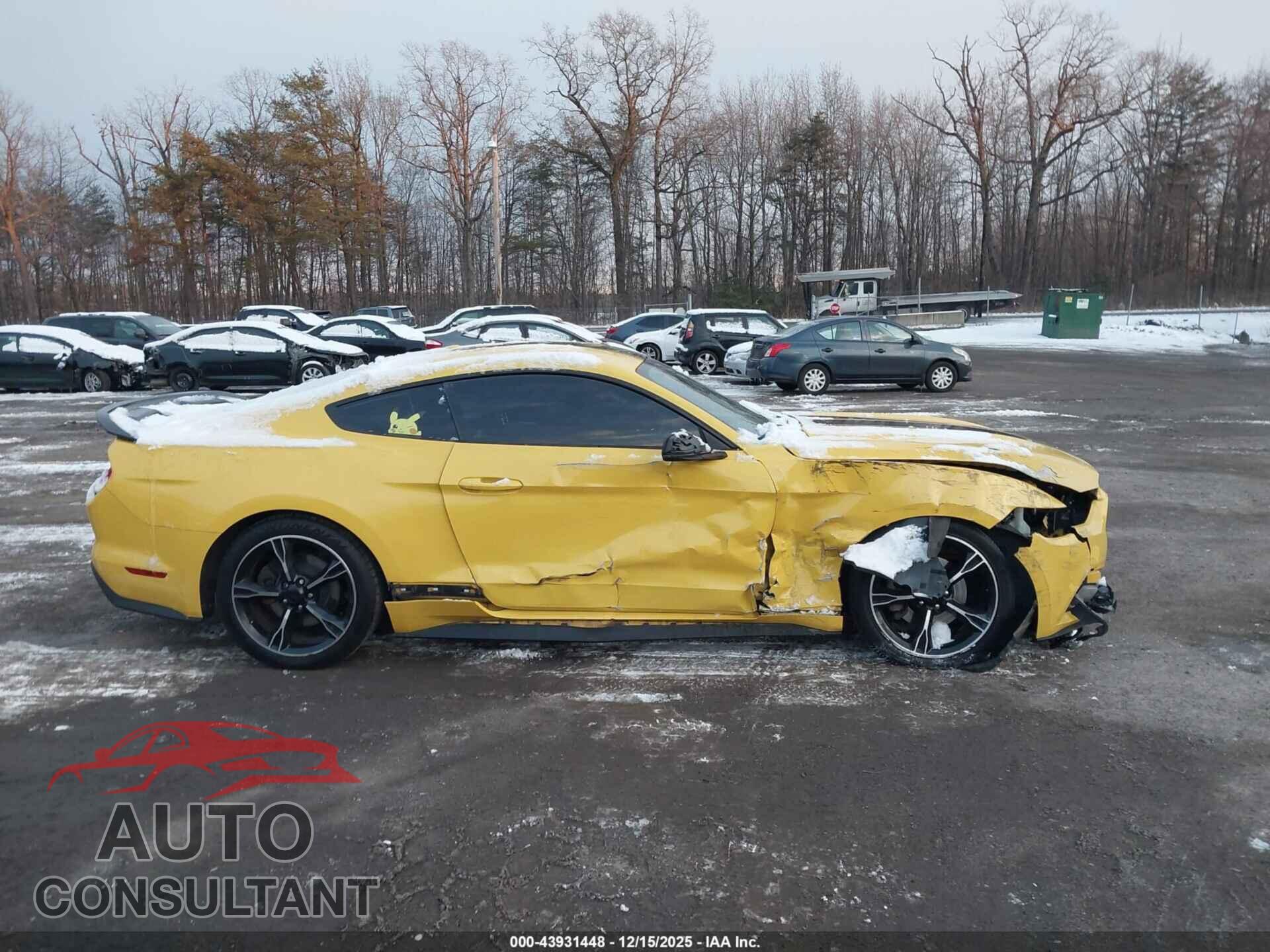 FORD MUSTANG 2017 - 1FA6P8TH5H5320375