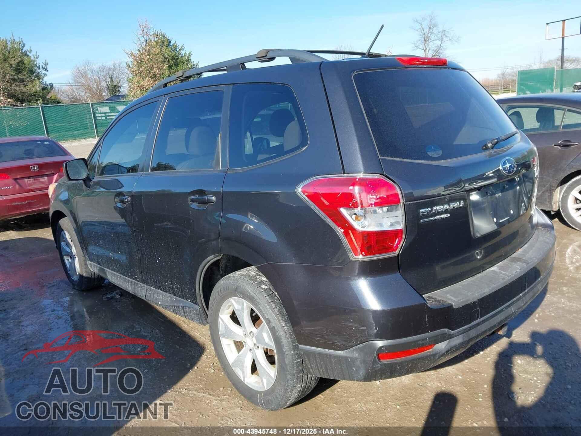 SUBARU FORESTER 2014 - JF2SJAEC5EH439395