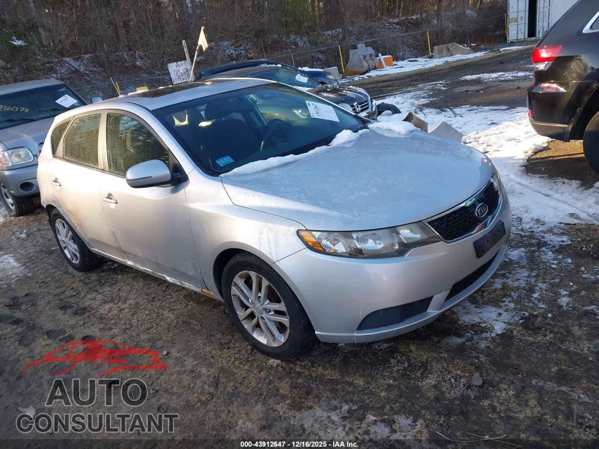 KIA FORTE 2012 - KNAFU5A28C5596314