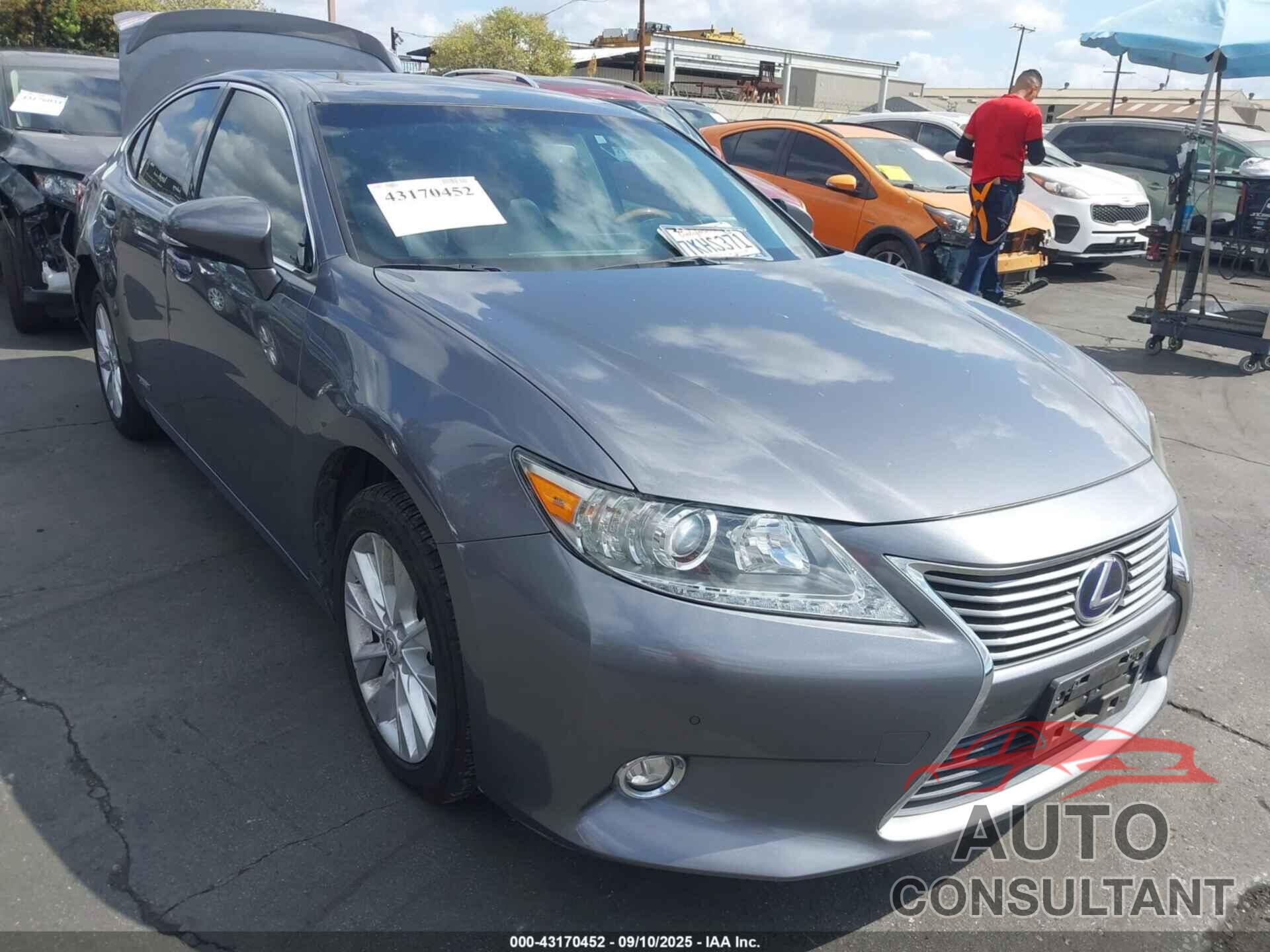 LEXUS ES 300H 2015 - JTHBW1GGXF2091919