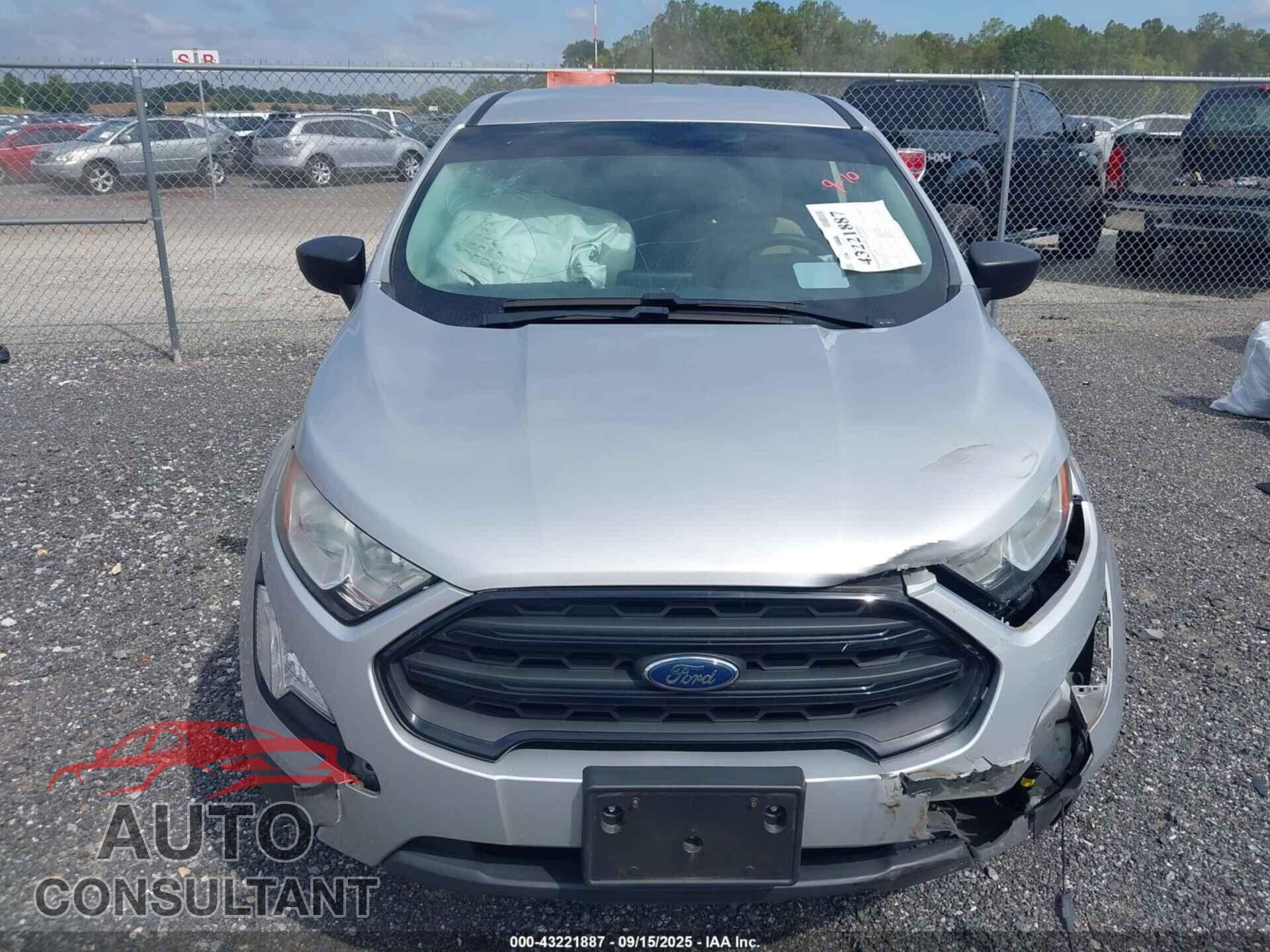 FORD ECOSPORT 2019 - MAJ6S3FL5KC284398
