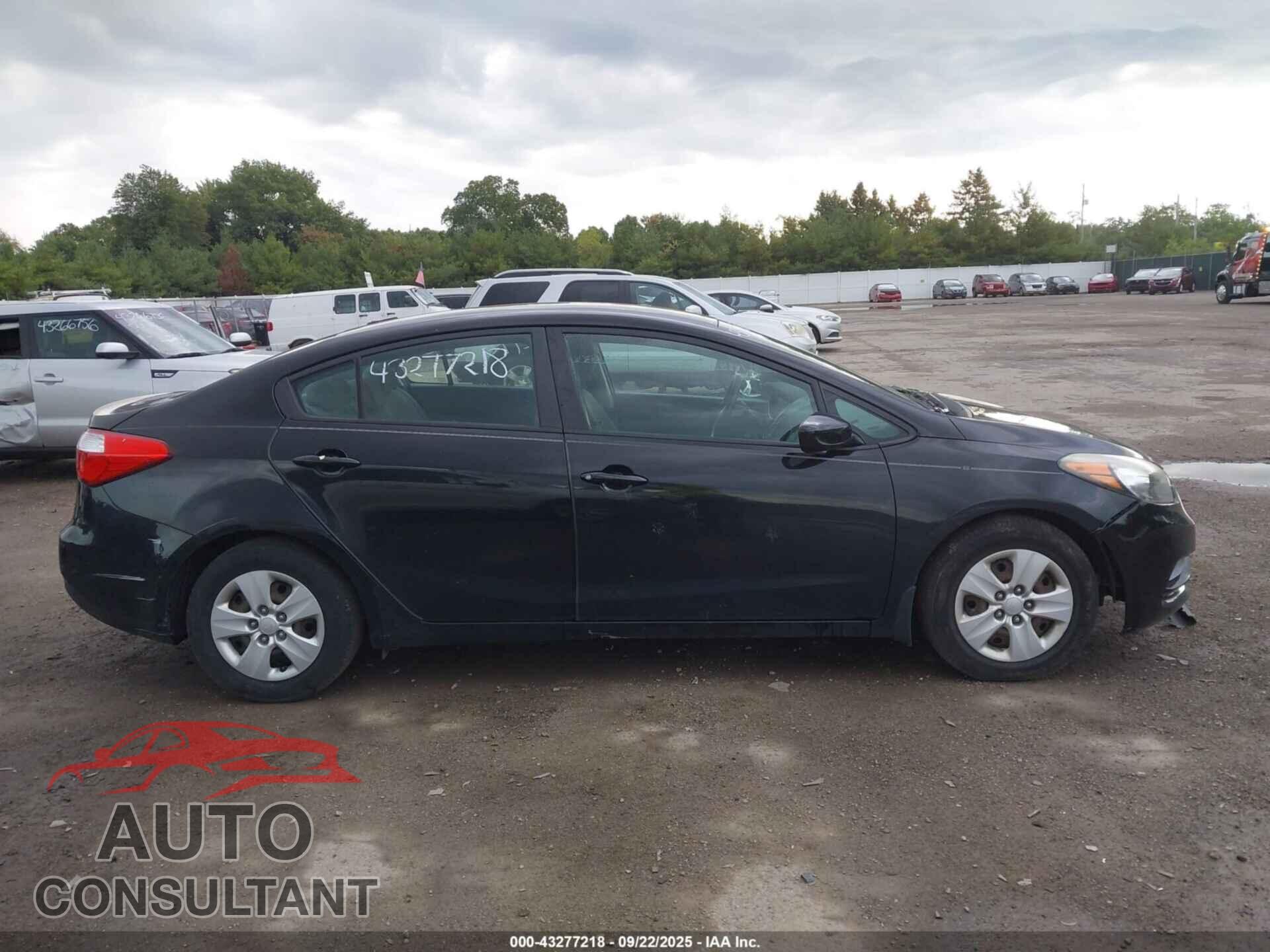 KIA FORTE 2015 - KNAFK4A64F5433067