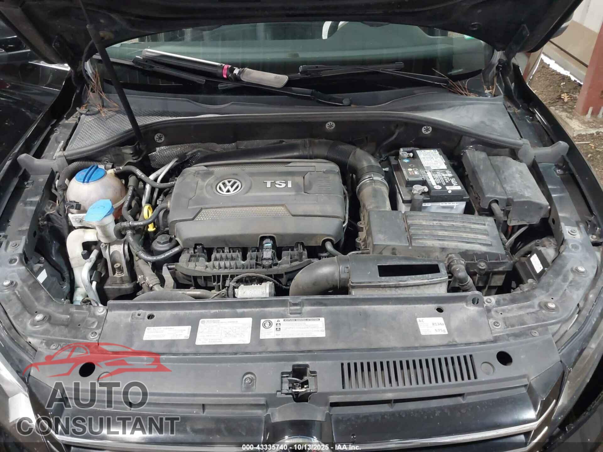 VOLKSWAGEN PASSAT 2014 - 1VWAT7A3XEC038643
