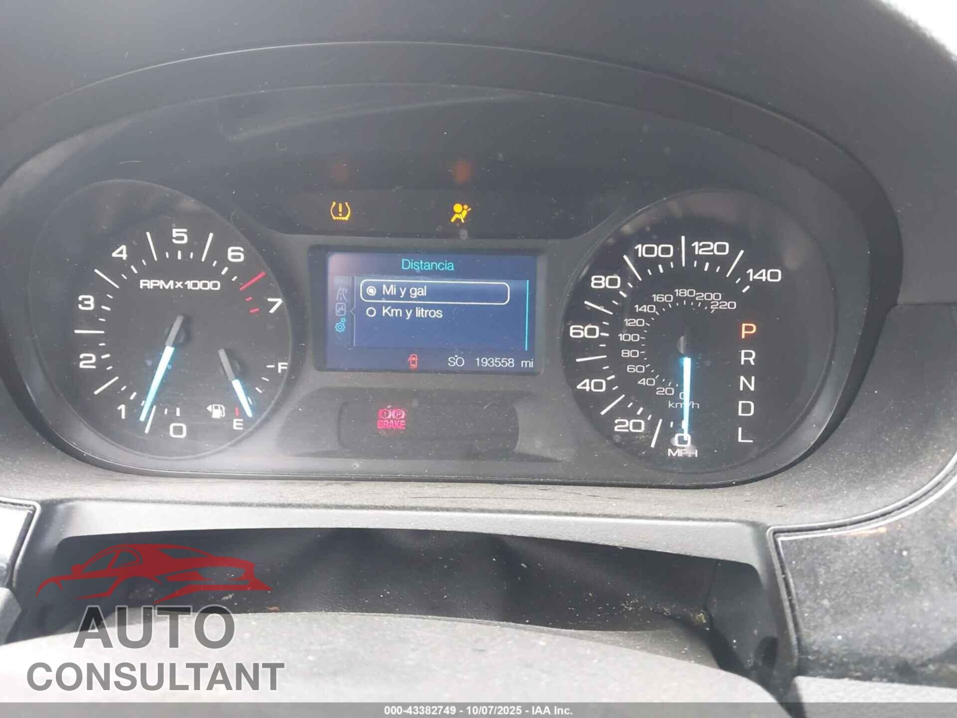 FORD EDGE 2011 - 2FMDK3GC5BBA05298