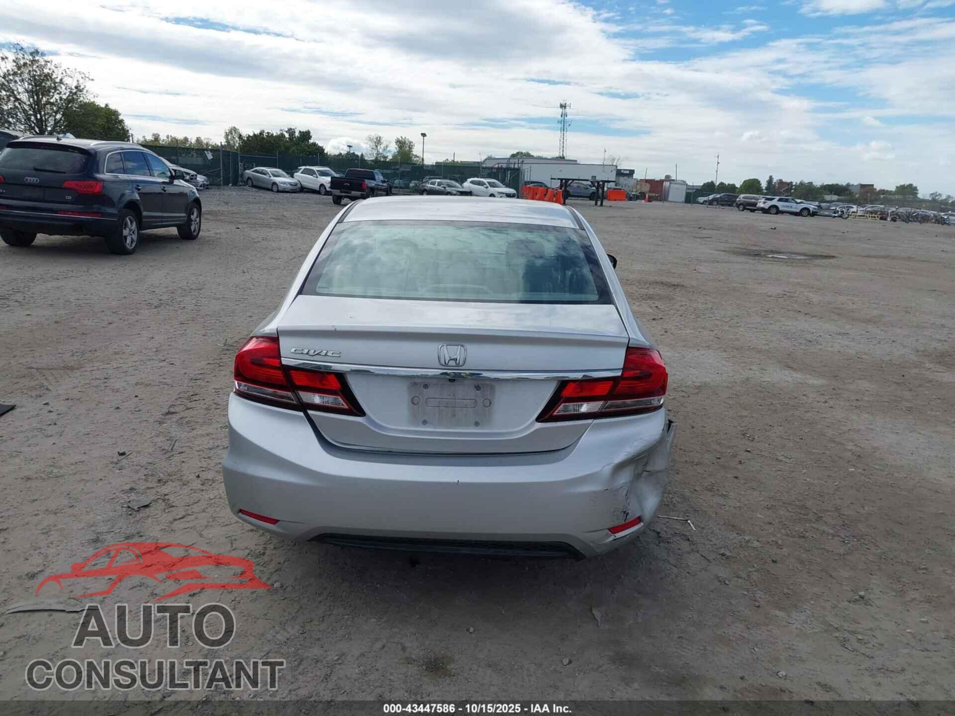 HONDA CIVIC 2014 - 19XFB2F53EE263004