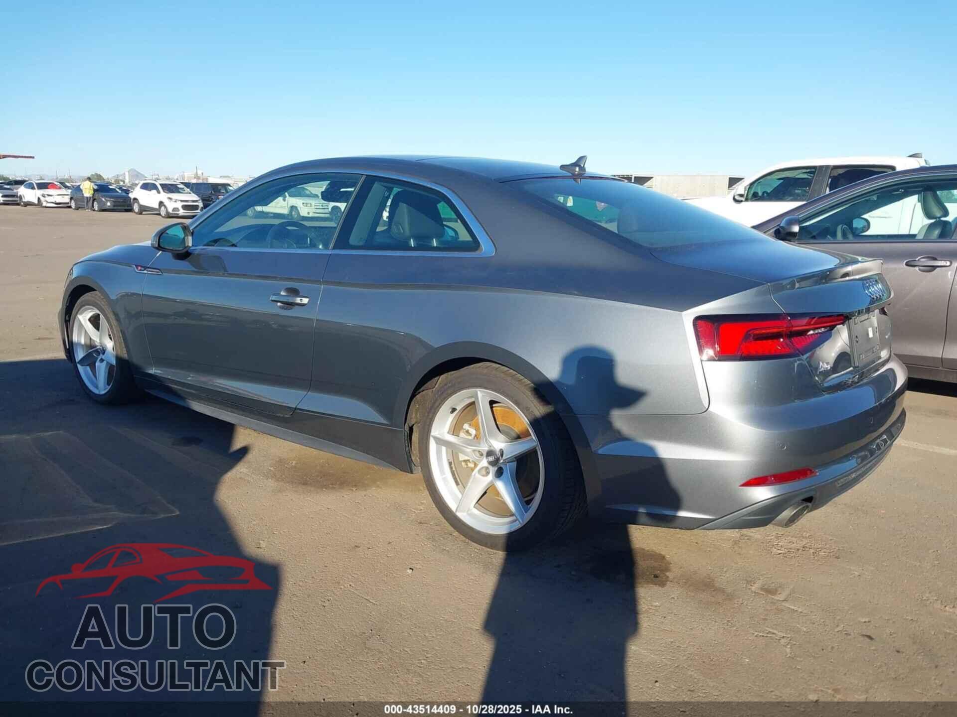 AUDI A5 2019 - WAUTNAF55KA027566
