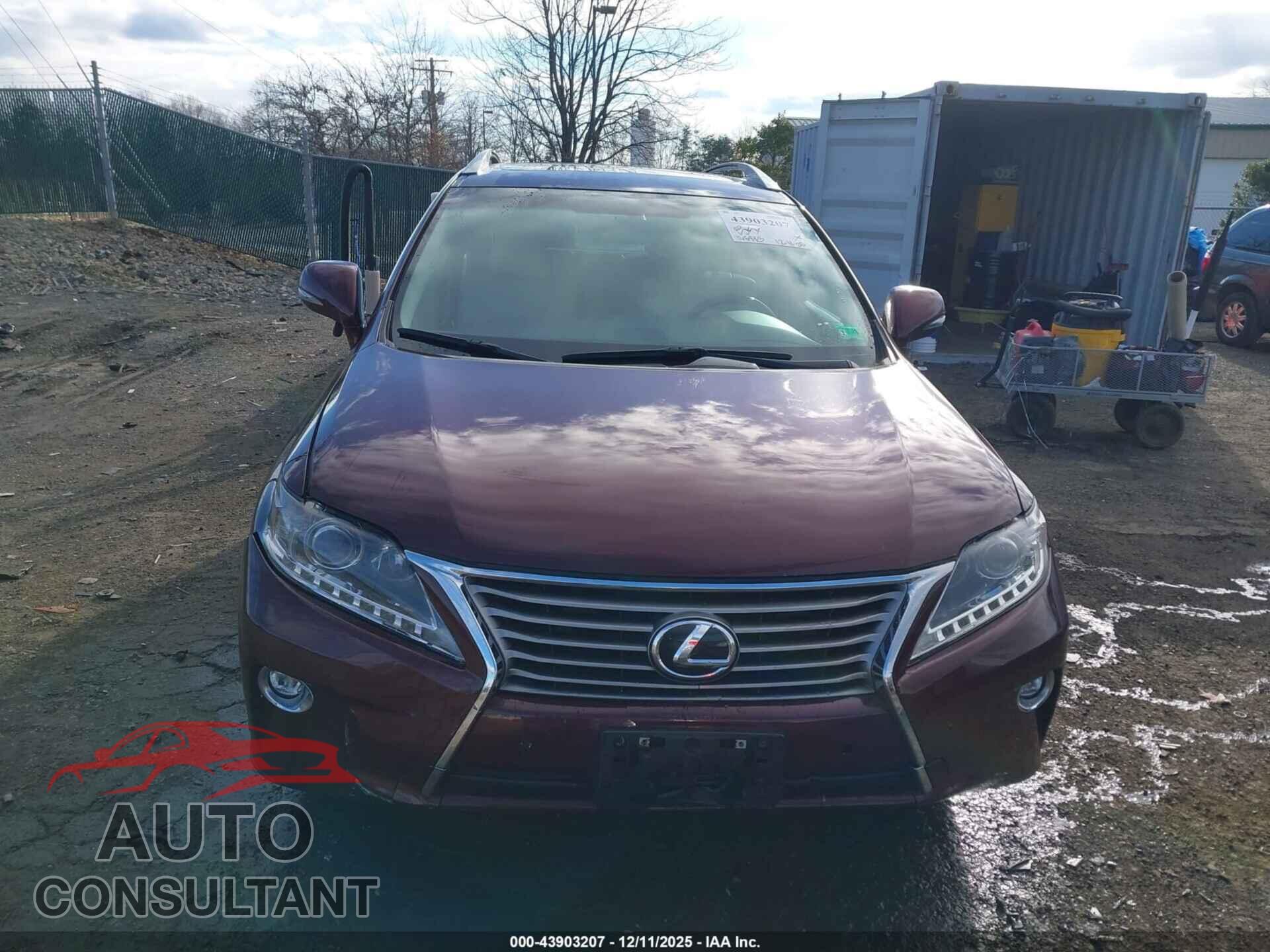 LEXUS RX 350 2015 - 2T2BK1BA5FC322979