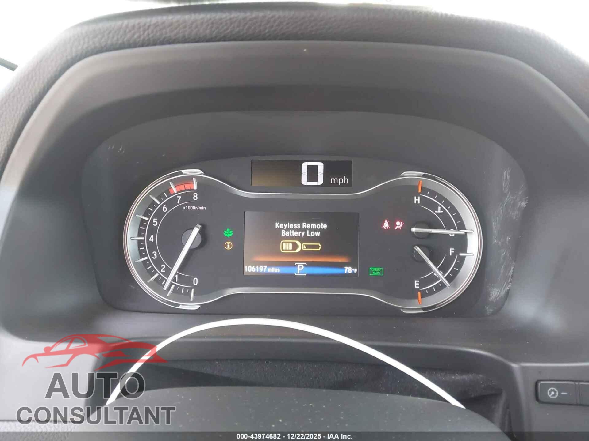 HONDA RIDGELINE 2017 - 5FPYK3F64HB028821