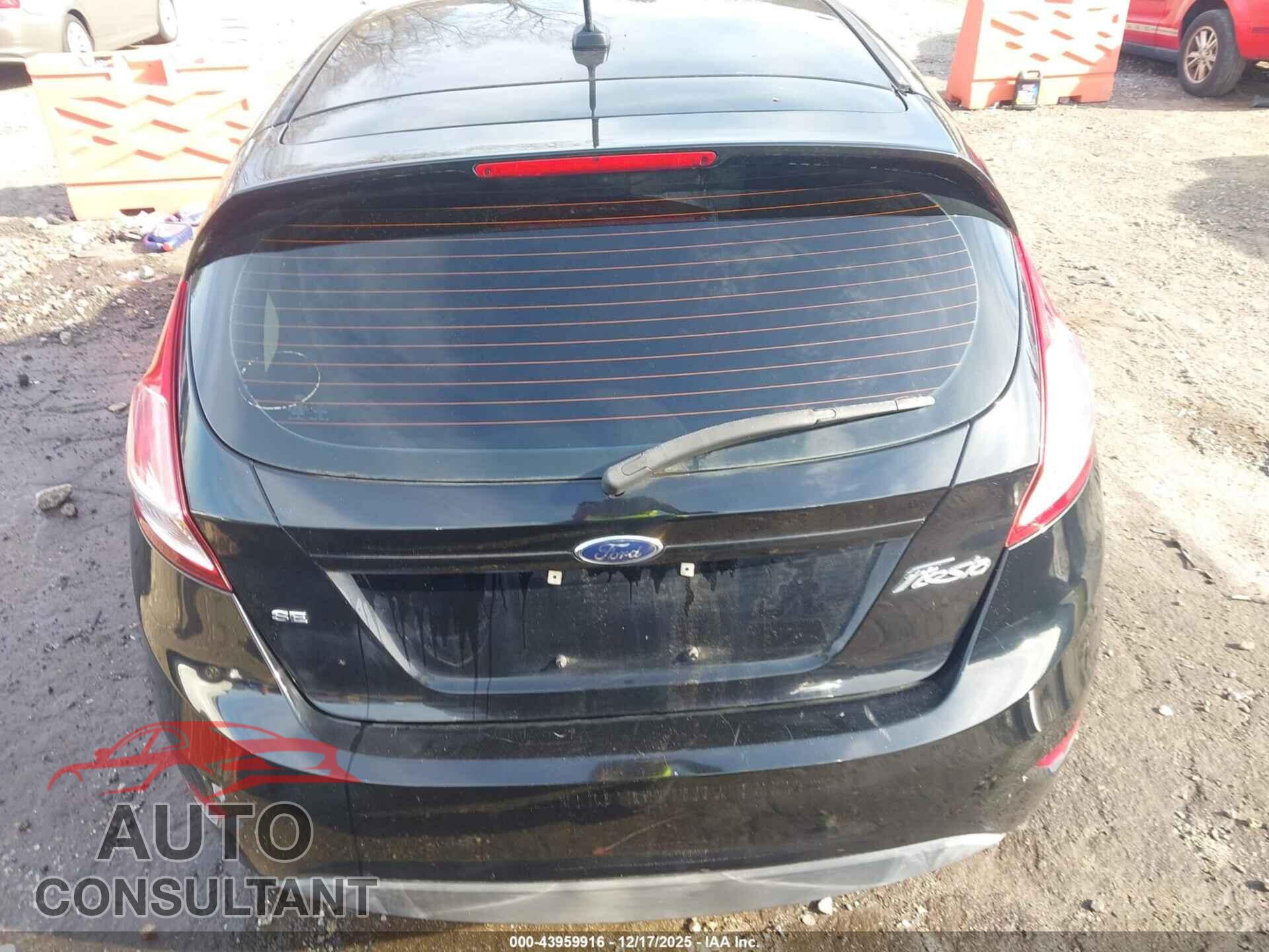 FORD FIESTA 2017 - 3FADP4EJ3HM104941