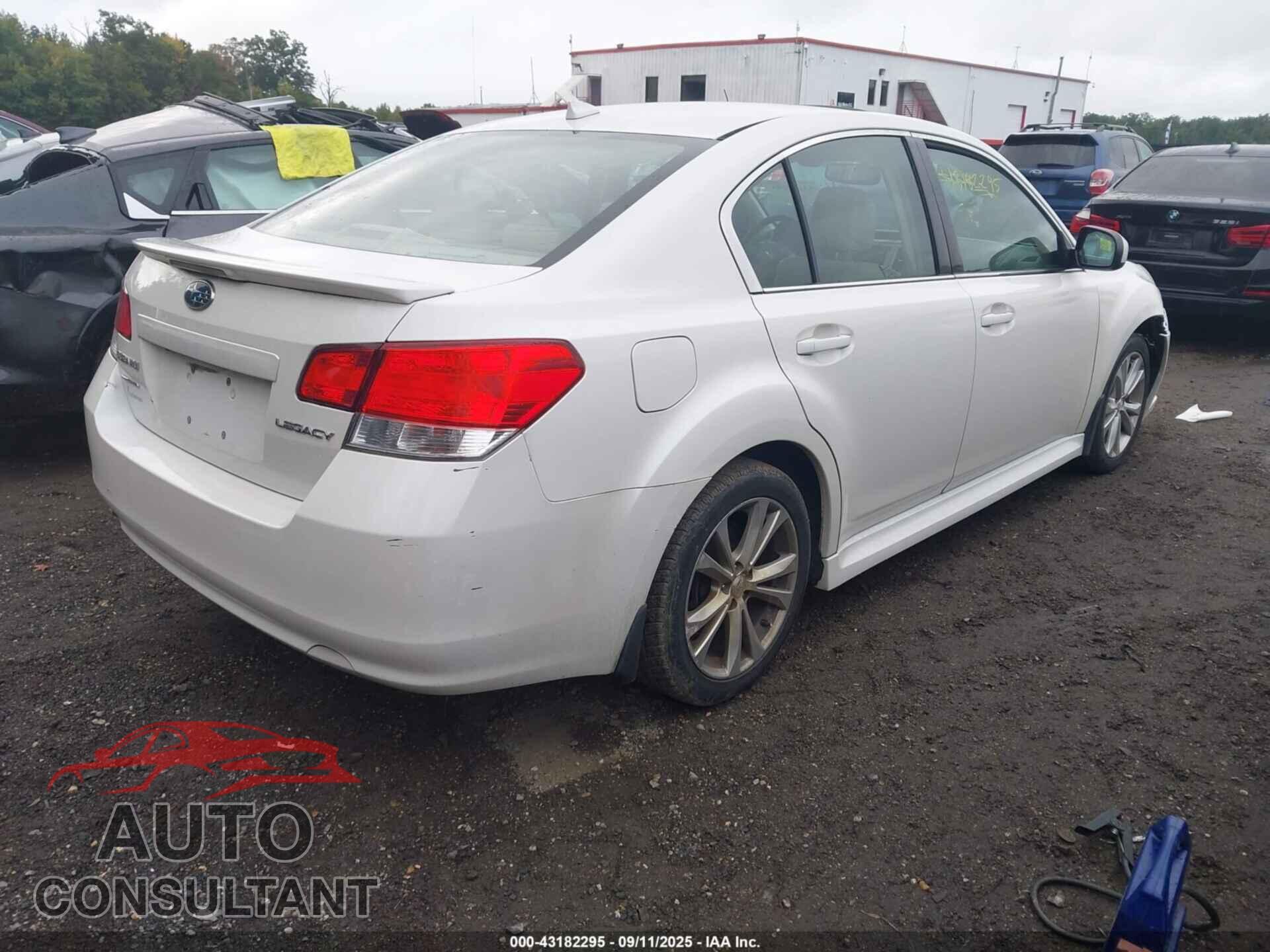 SUBARU LEGACY 2014 - 4S3BMCN64E3019507