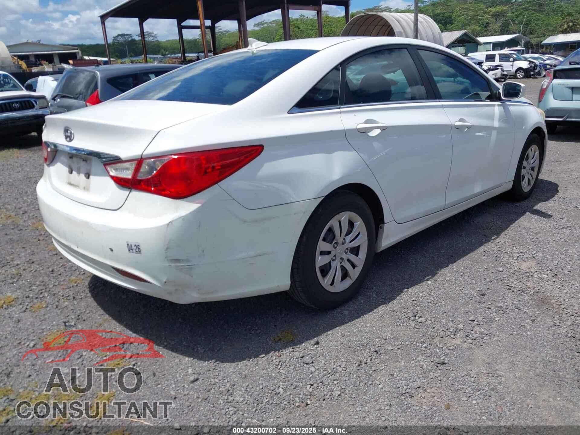 HYUNDAI SONATA 2012 - 5NPEB4AC2CH326633