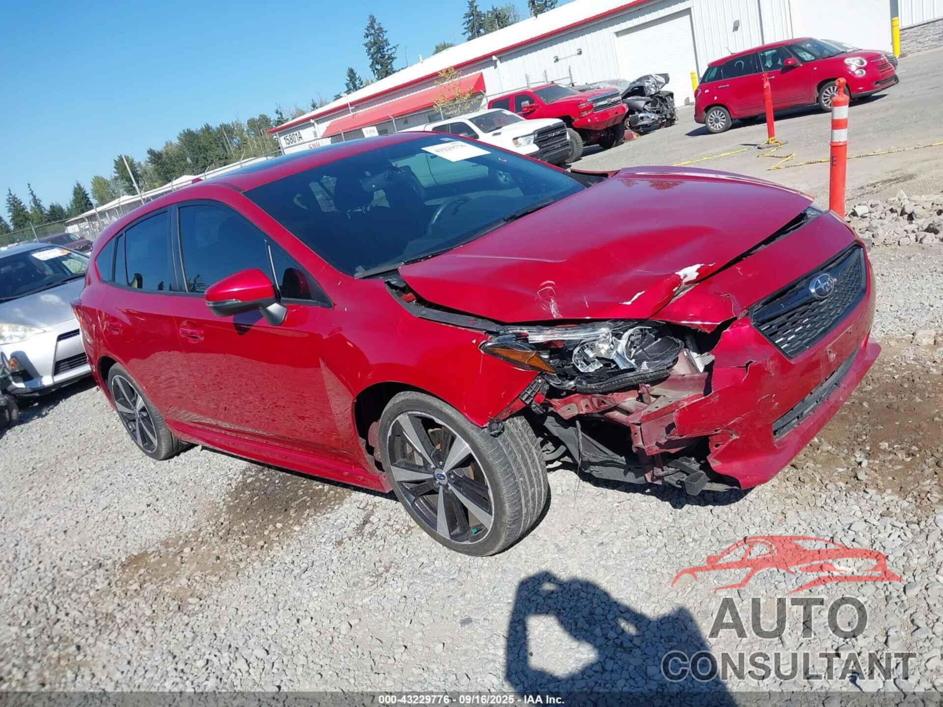 SUBARU IMPREZA 2017 - 4S3GTAL67H1738007