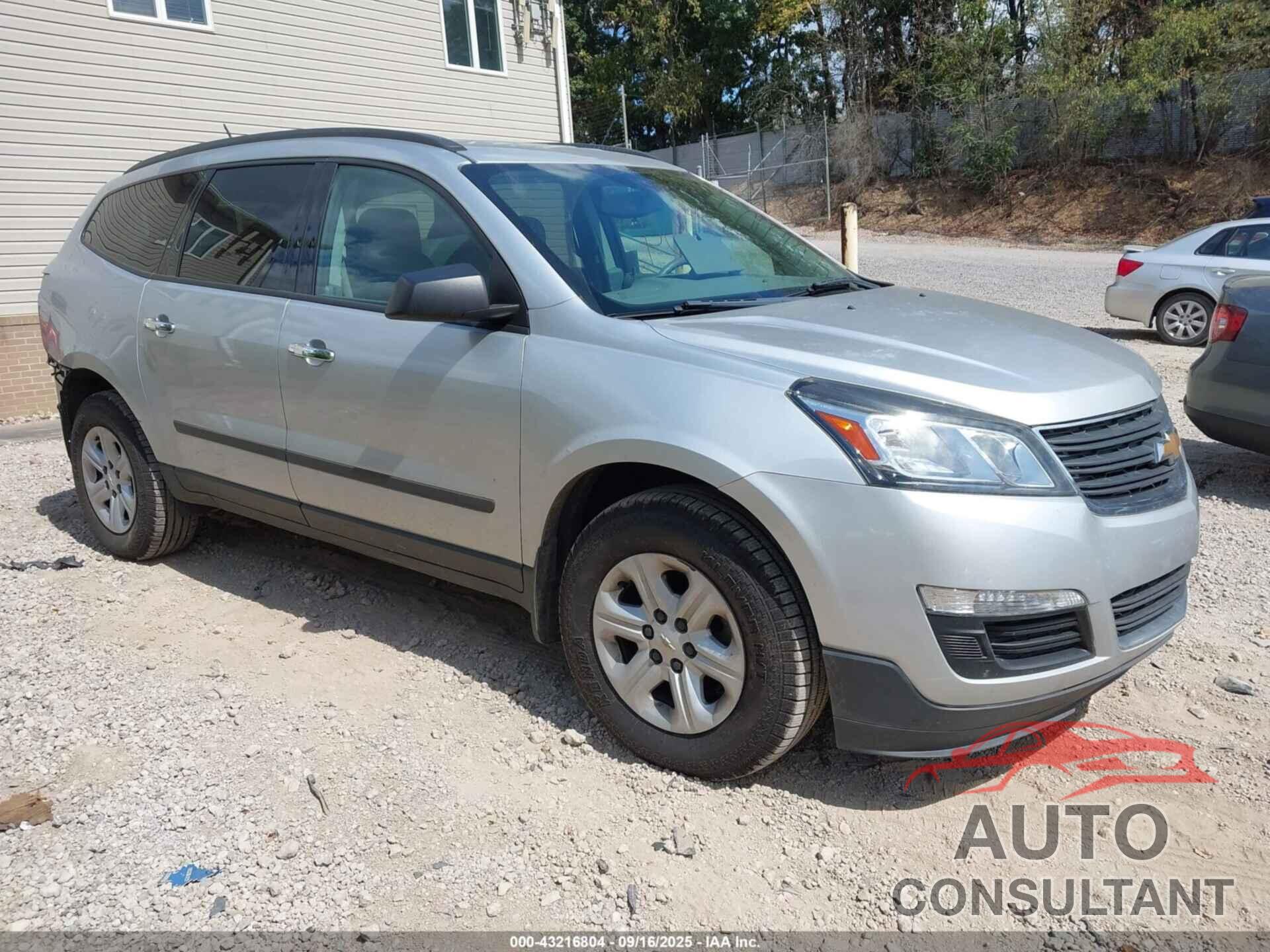 CHEVROLET TRAVERSE 2017 - 1GNKRFED3HJ303347