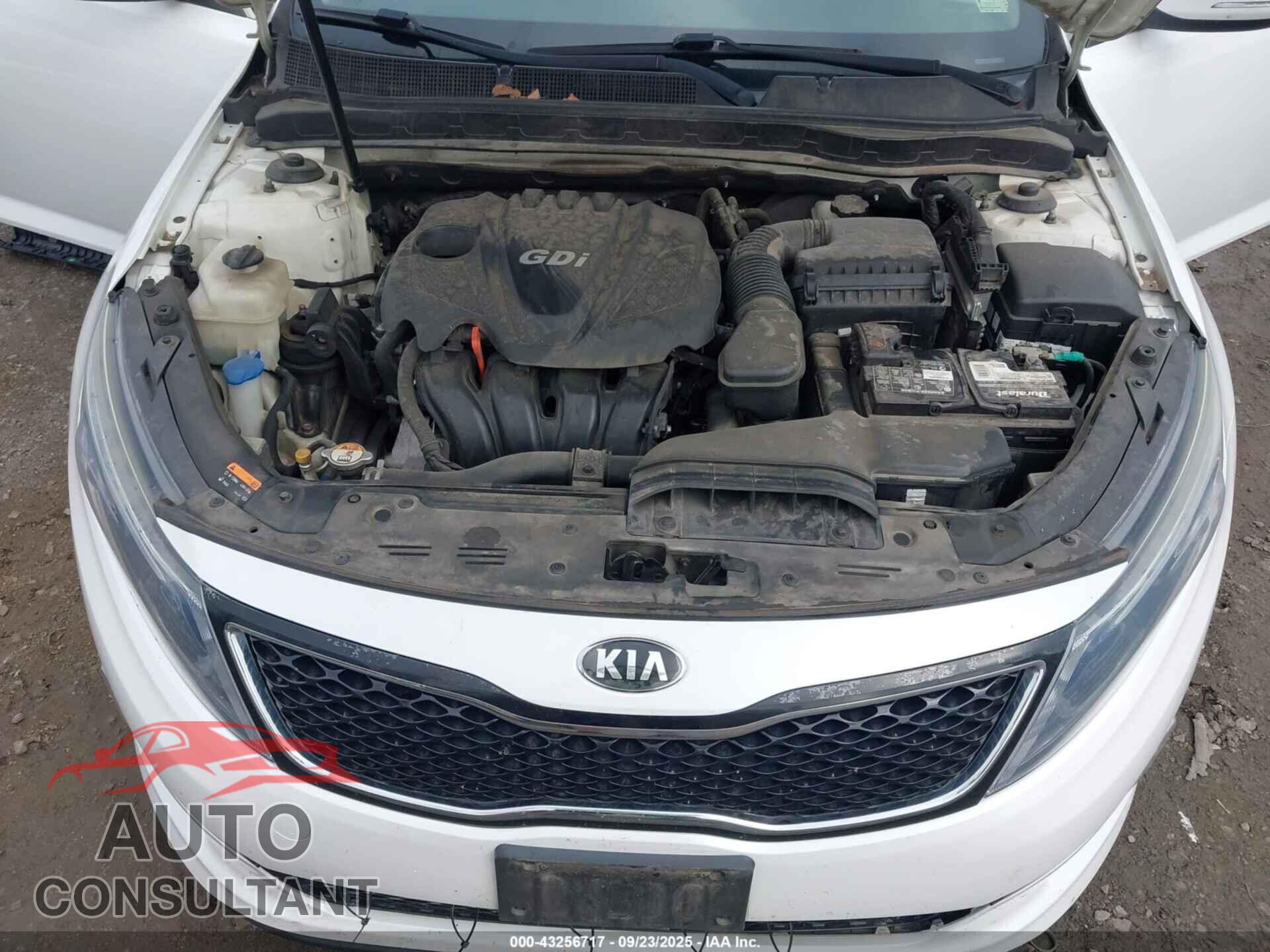 KIA OPTIMA 2015 - KNAGM4A7XF5555794