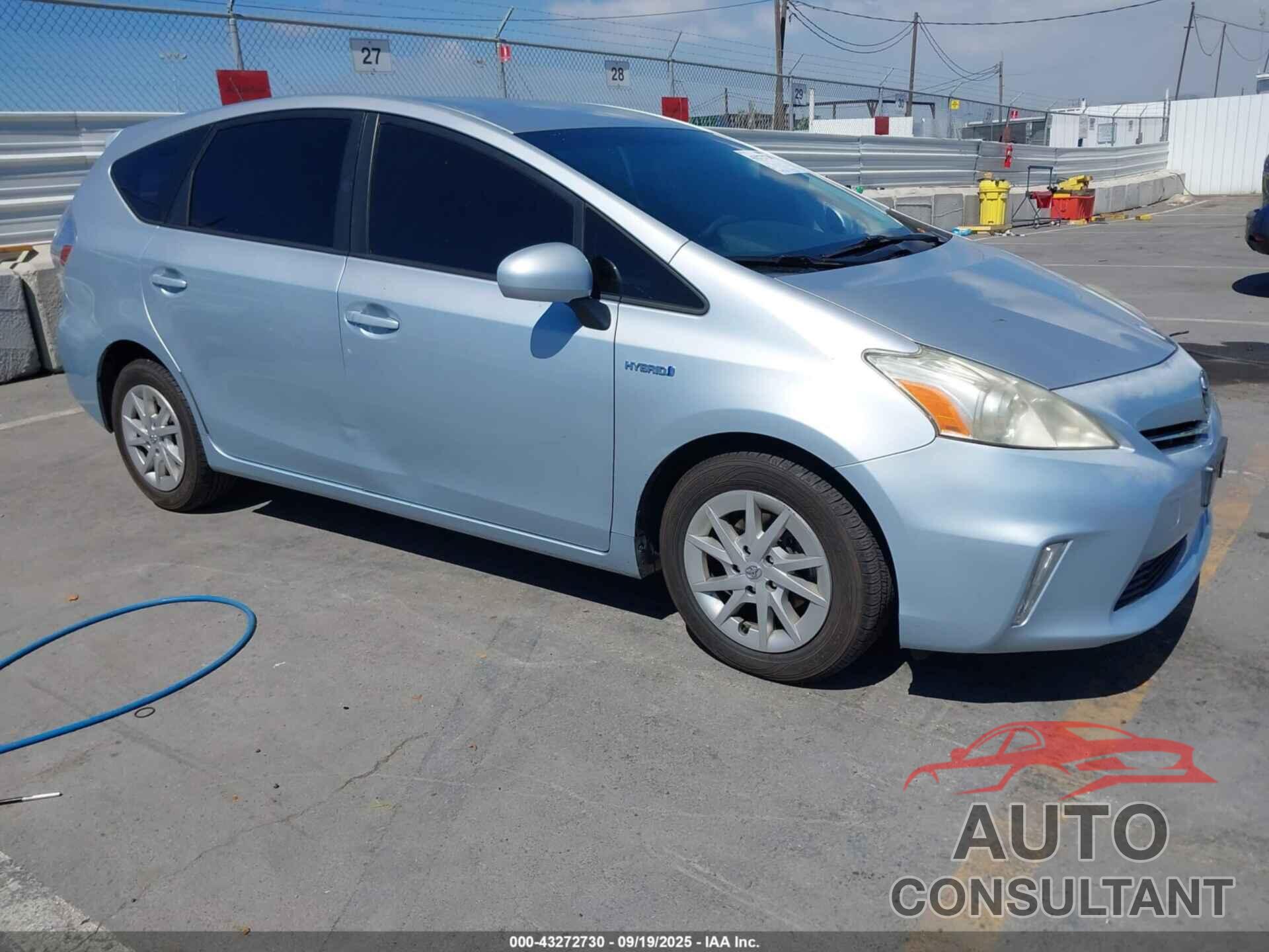 TOYOTA PRIUS V 2013 - JTDZN3EU2D3223294