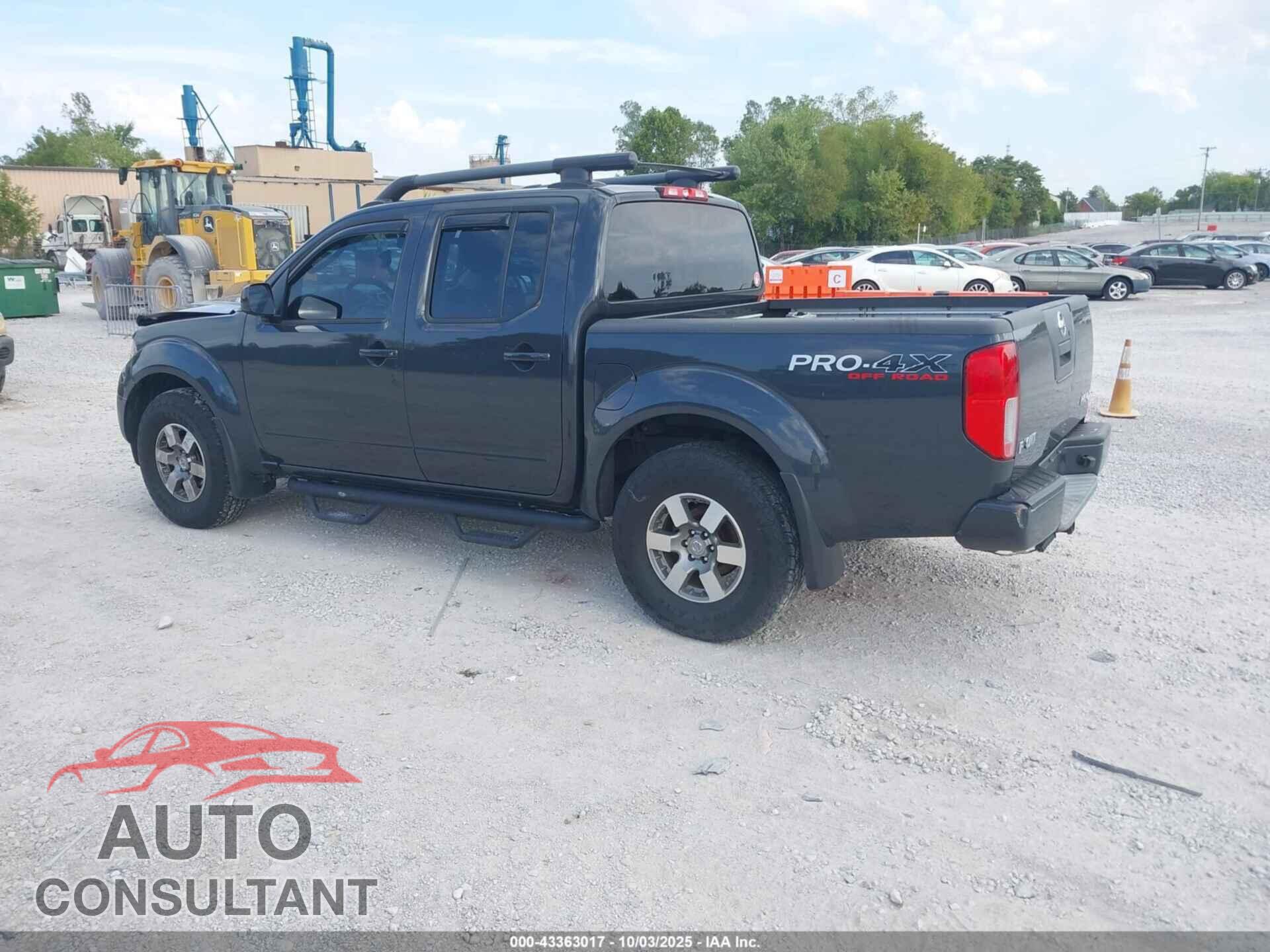 NISSAN FRONTIER 2011 - 1N6AD0EV9BC406709