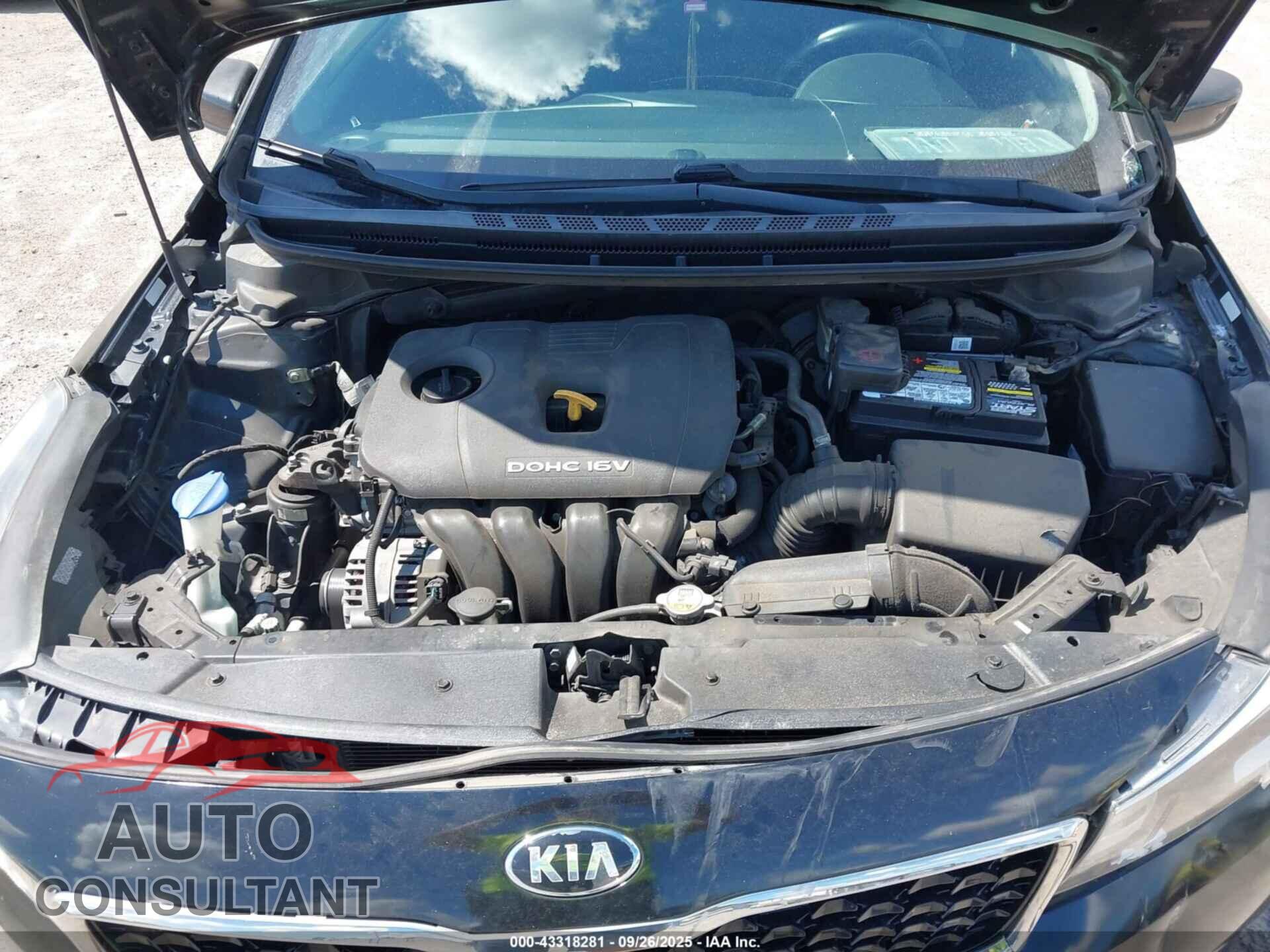 KIA FORTE 2017 - 3KPFL4A71HE095112