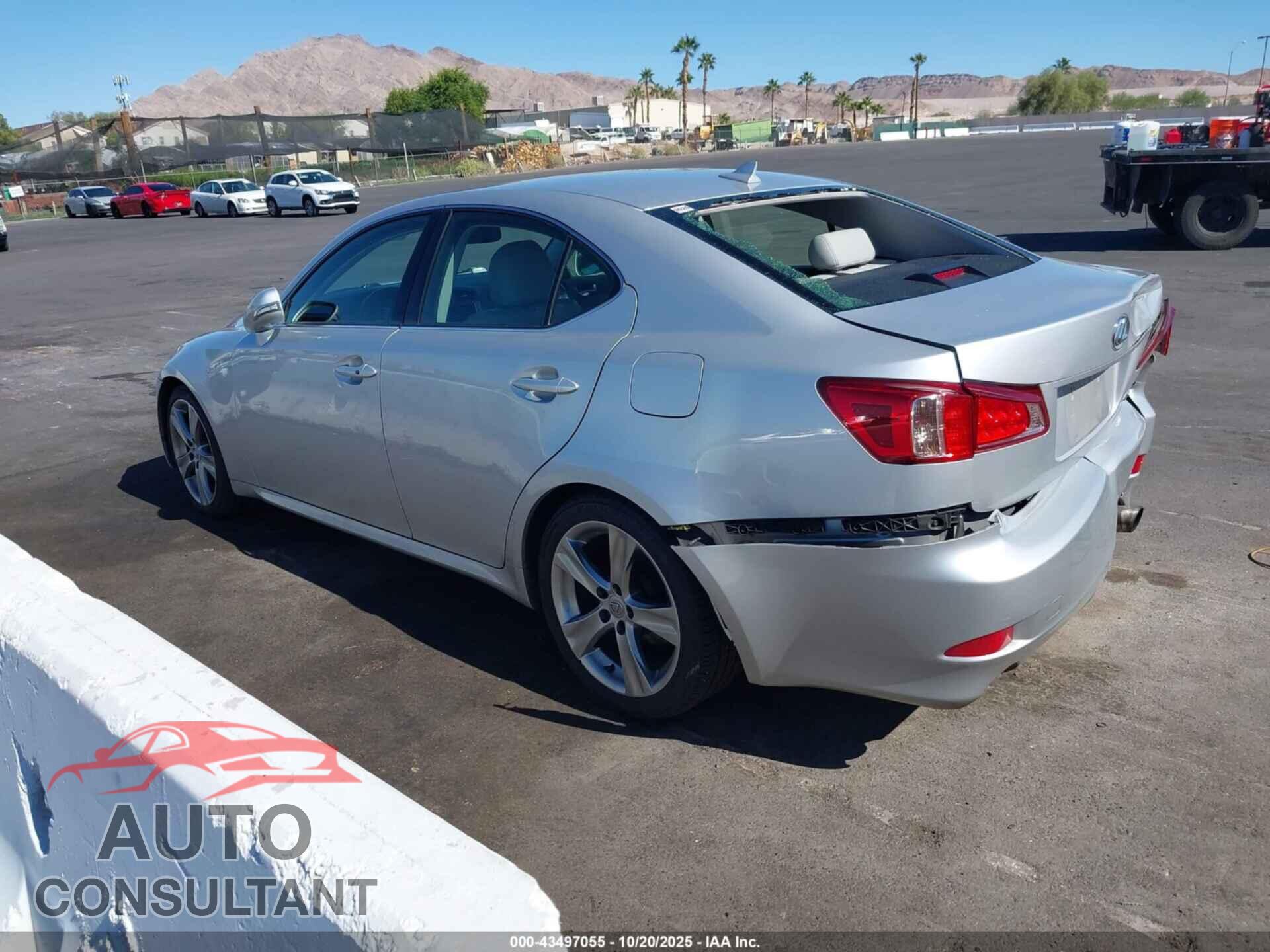 LEXUS IS 250 2012 - JTHBF5C2XC5165125