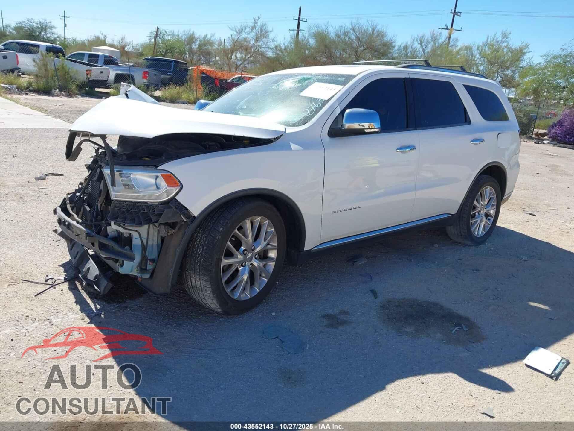 DODGE DURANGO 2015 - 1C4RDHEG6FC127634