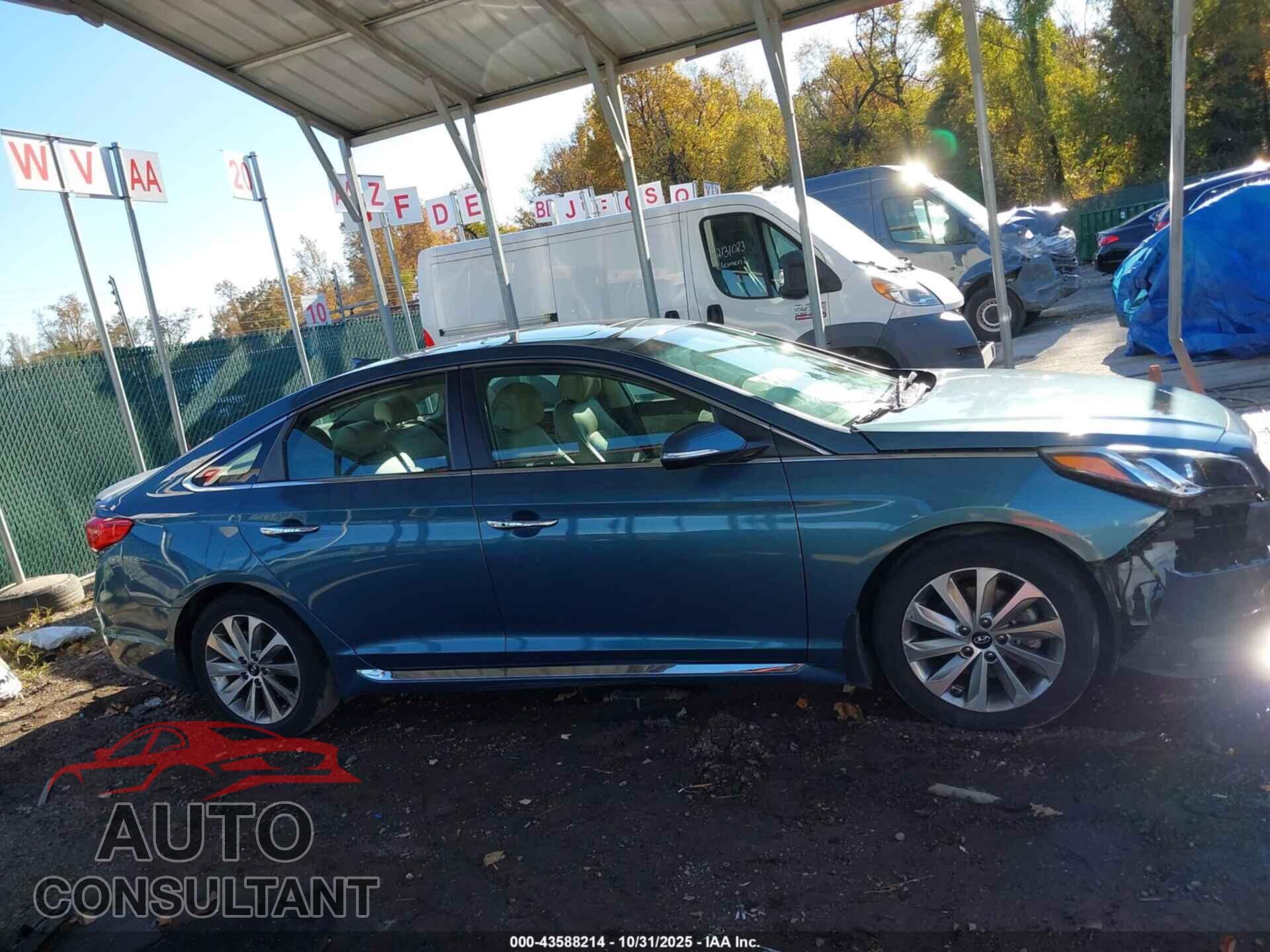 HYUNDAI SONATA 2017 - 5NPE34AF2HH461657