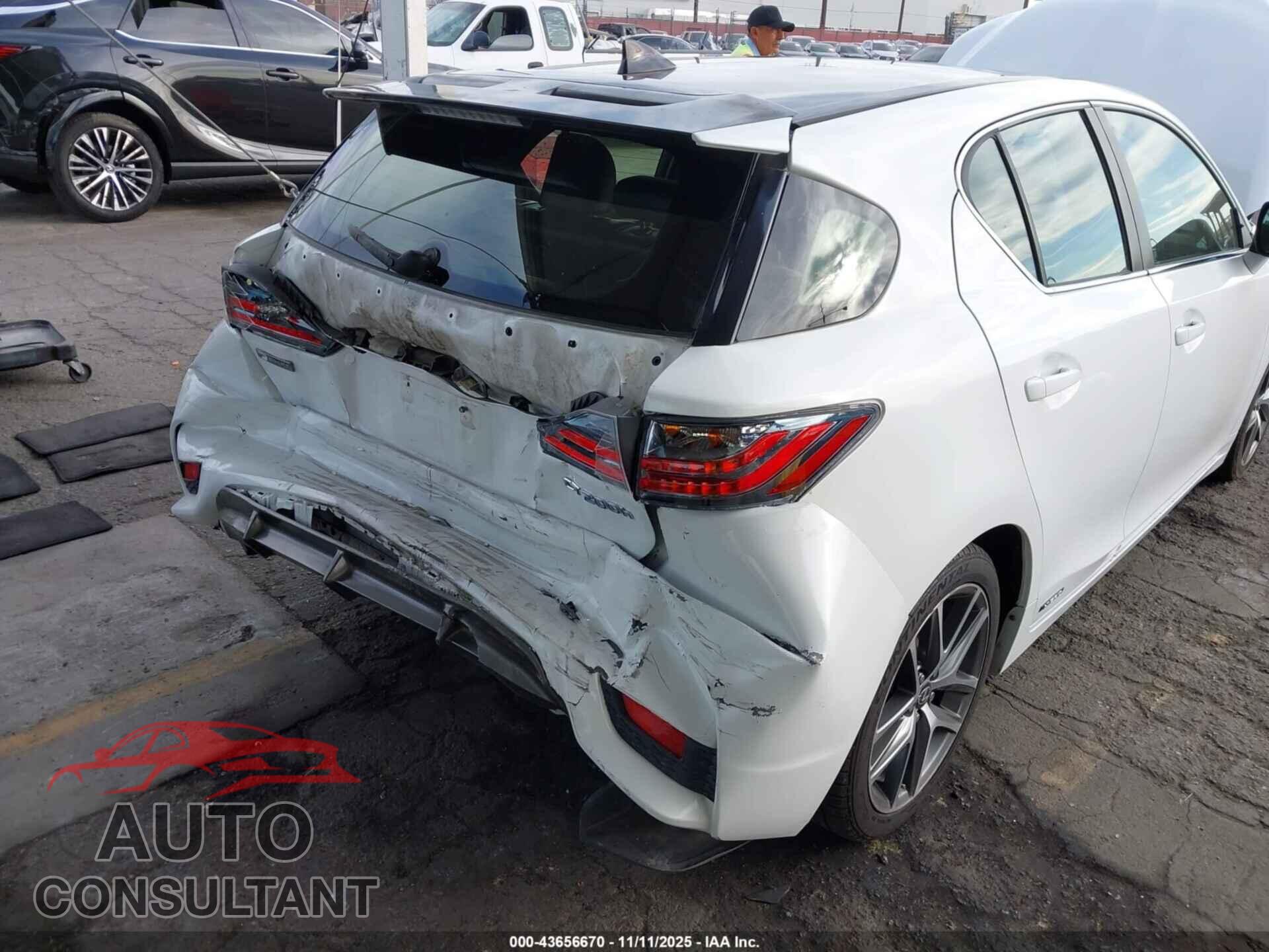 LEXUS CT 200H 2015 - JTHKD5BH7F2235343