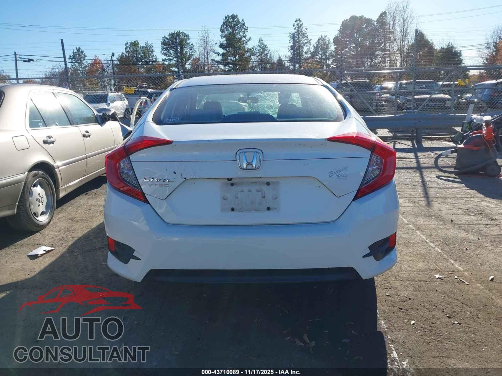 HONDA CIVIC 2016 - 19XFC2F53GE033446