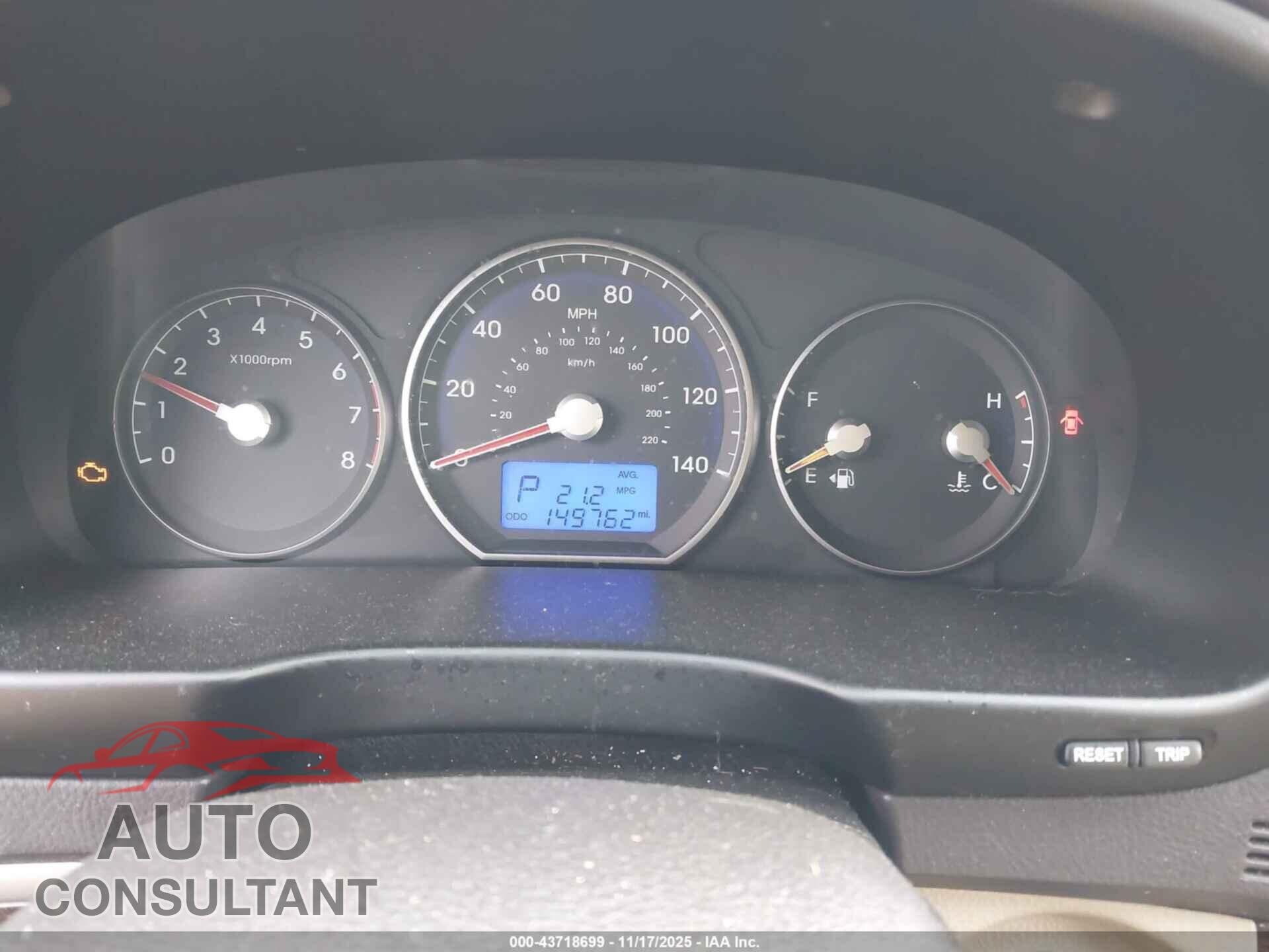 HYUNDAI SANTA FE 2010 - 5NMSGDAB6AH337530