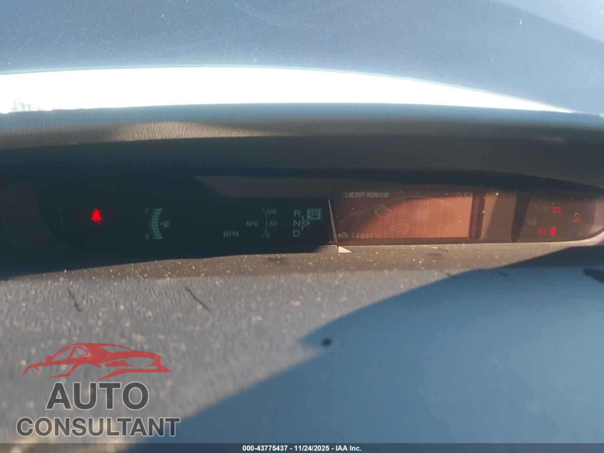 TOYOTA PRIUS 2012 - JTDKN3DU8C1502004