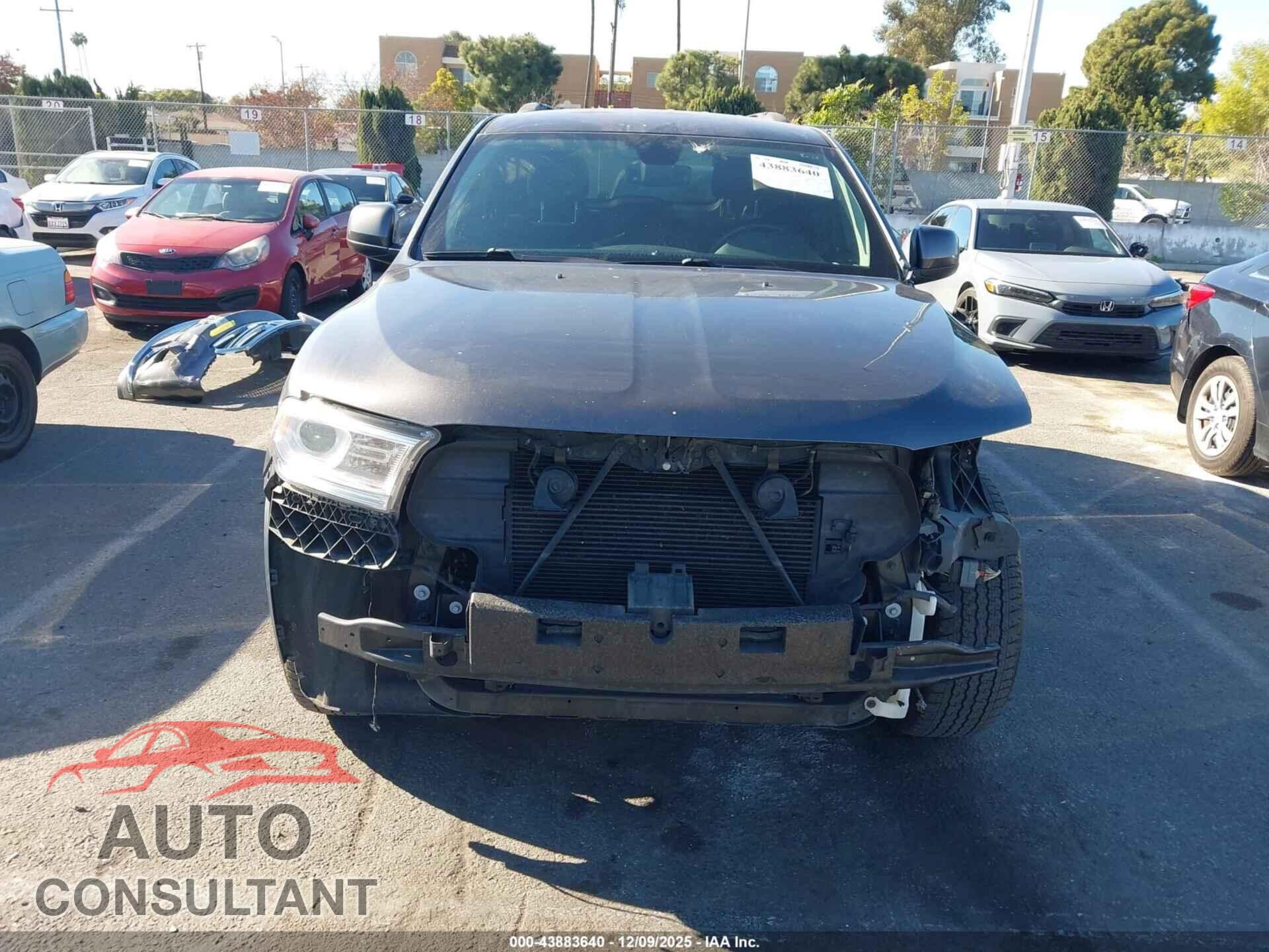 DODGE DURANGO 2017 - 1C4RDHAG3HC789406